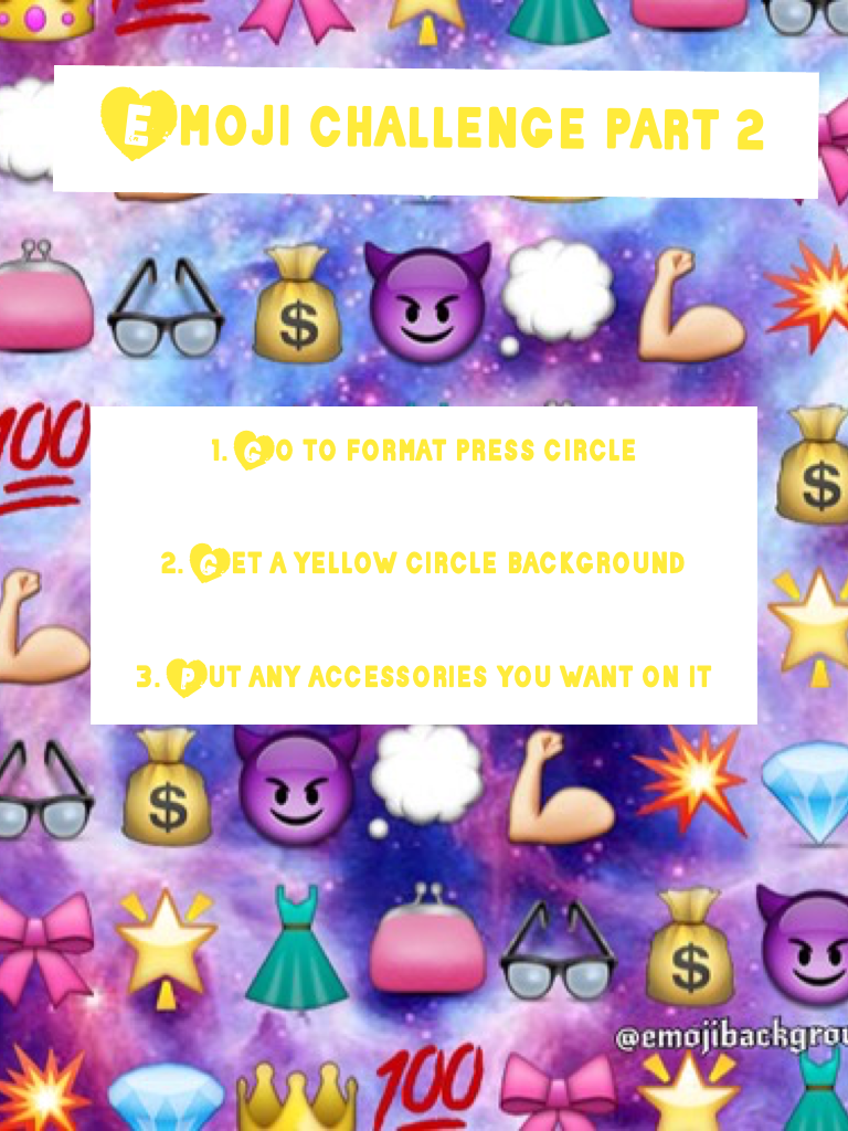 Emoji challenge part 2