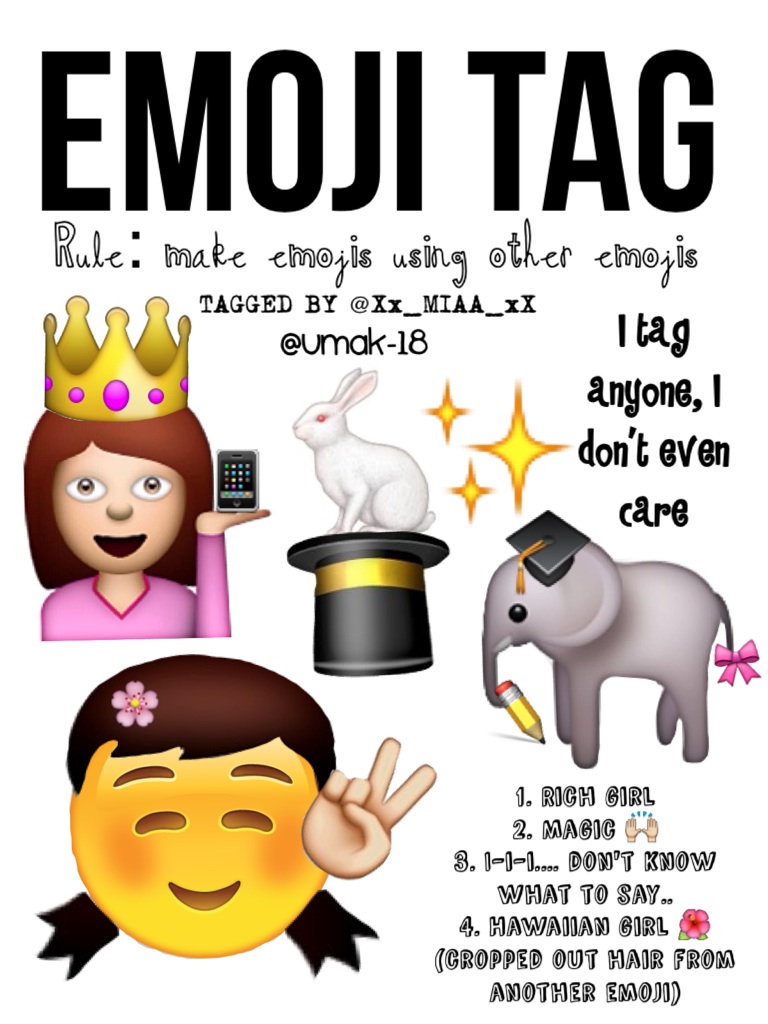 Emoji Tag! 😜