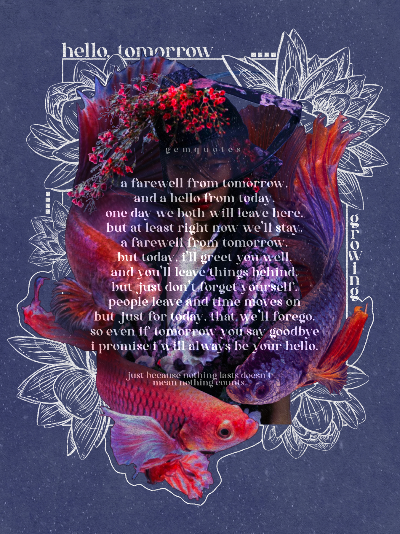“XtapX”
Poem by me :) i know people leave, both here on PC and just in life, but i hope u all aren’t too discouraged by it. I hope you know moving on and growing forward is okay. New chapters aren’t so bad :) ~💗