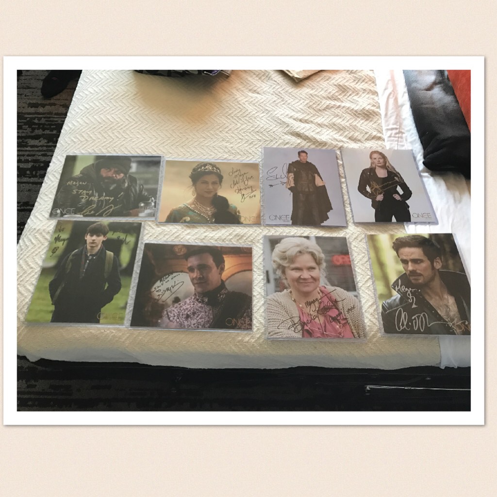 Here are some more autographs that I got!!!#OUATDEN