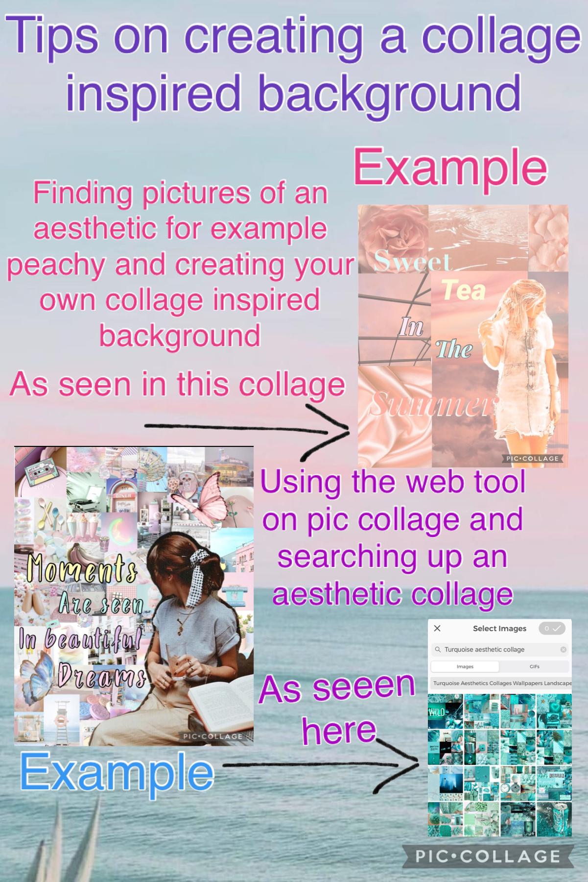 Tips on creating a collage inspired background 28.8.21
