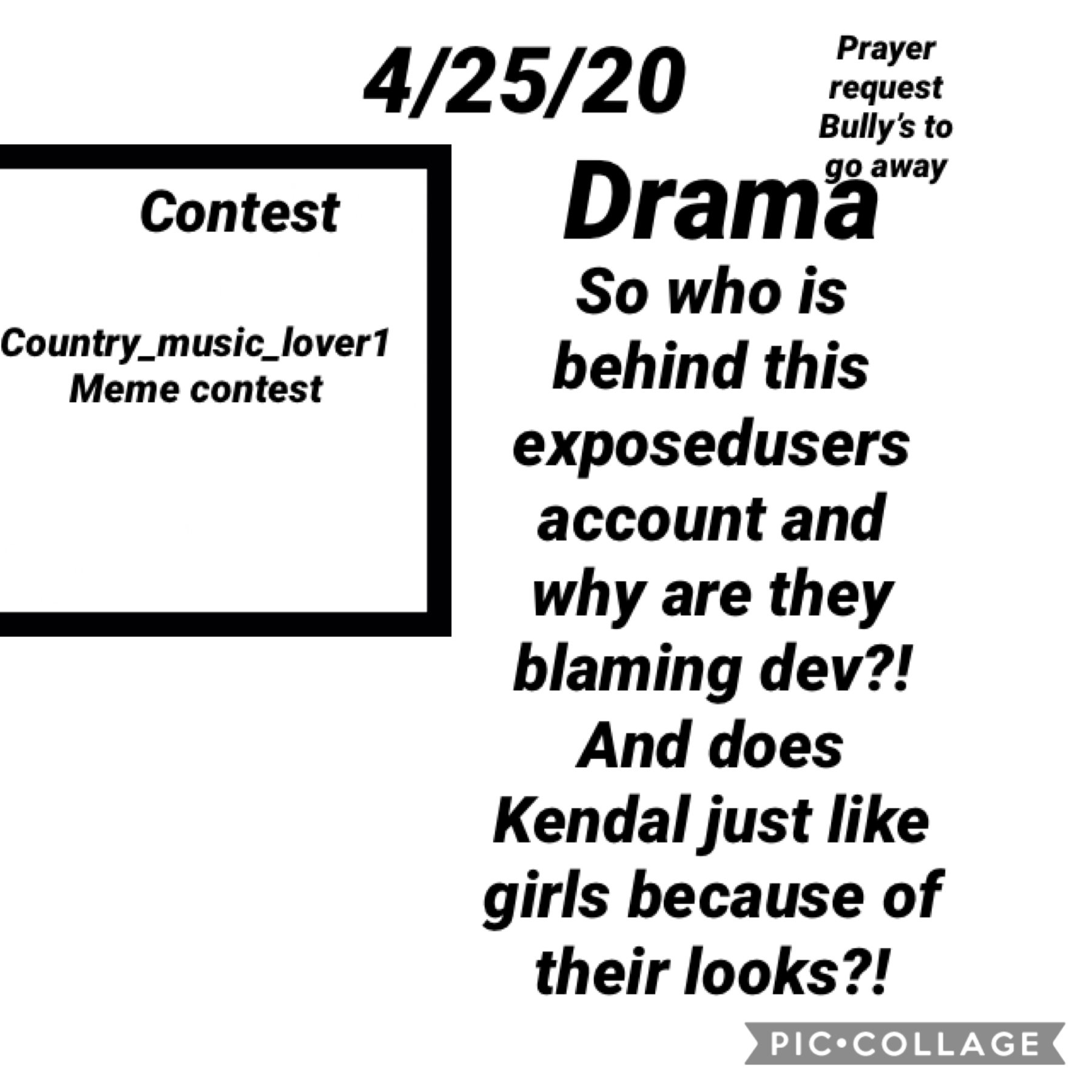 ☕️ tAp ☕️ 
Please let me know if you have any contest or prayer request and users they have drama I can add more how did I do?