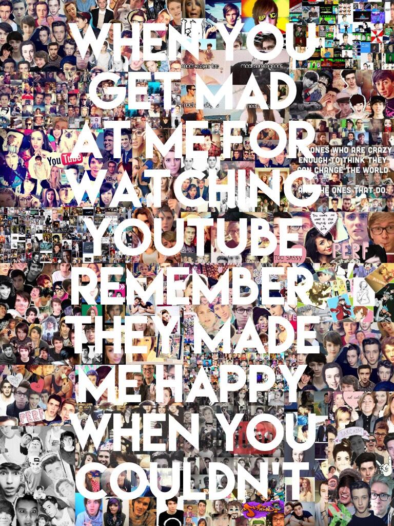 YouTube,YouTuber collage 