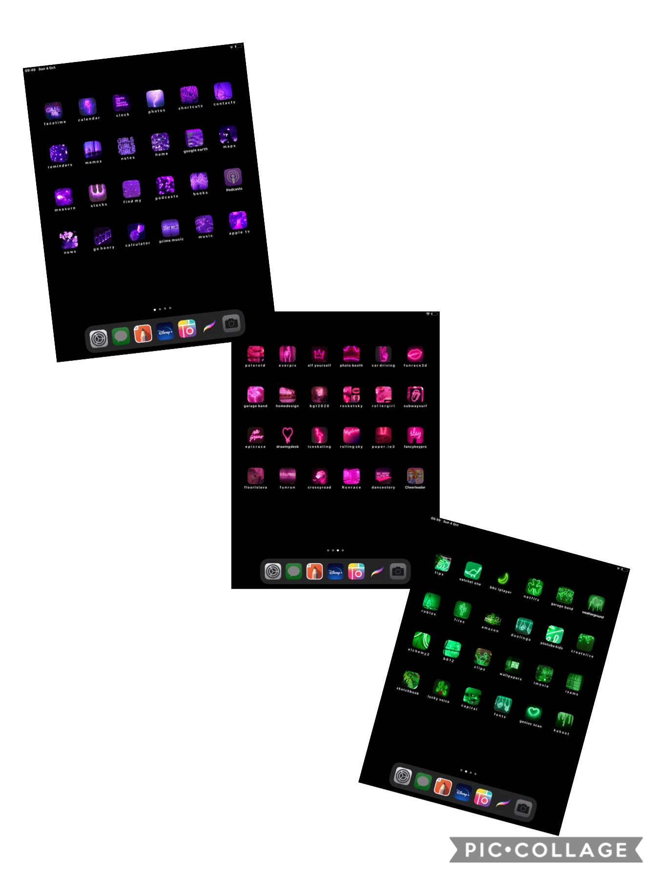 Made my iPad aesthetic with shortcuts