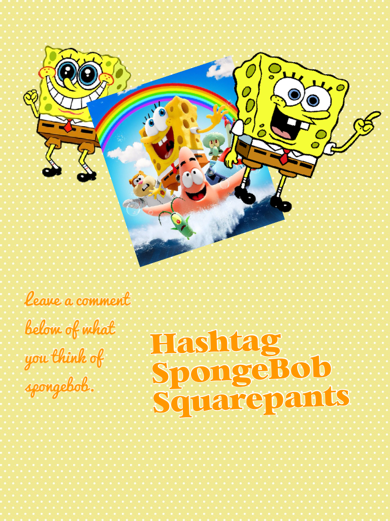 Hashtag SpongeBob Squarepants