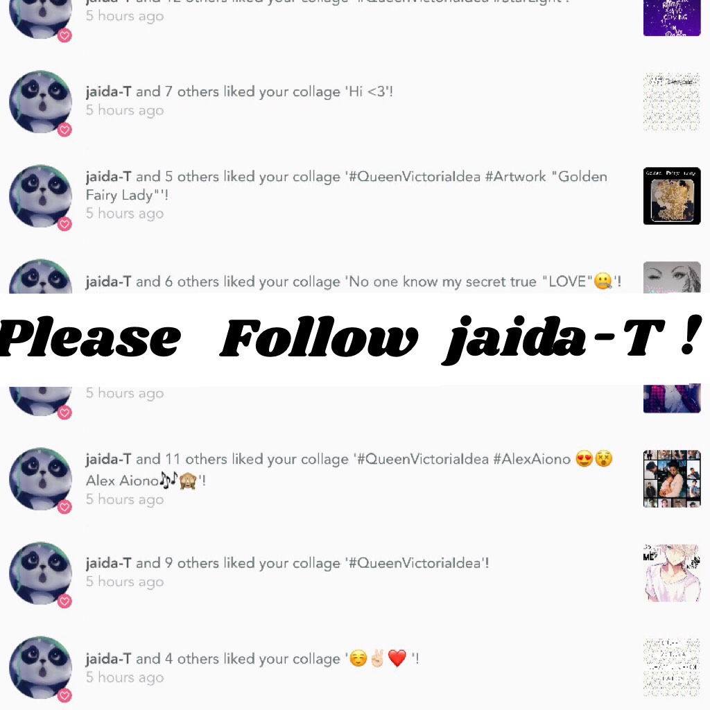 Follow jaida-T !! 