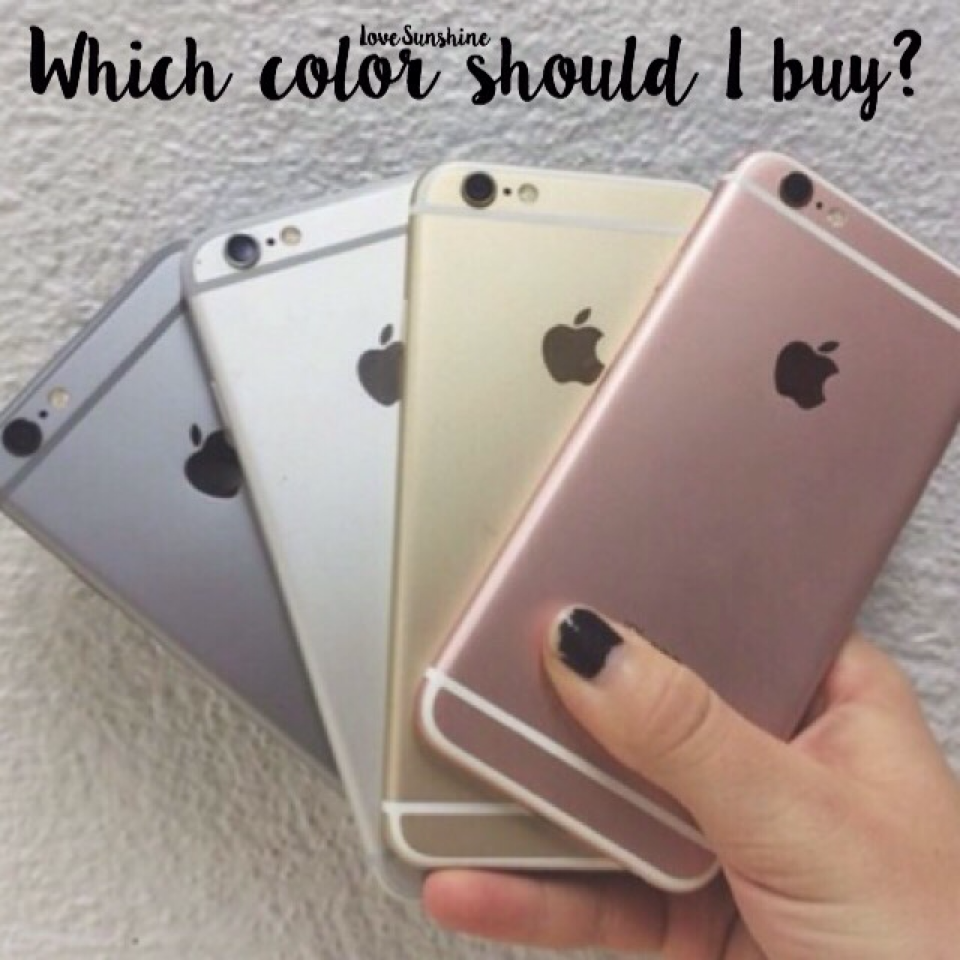 I'm saving money to buy one but I can't decide what color! 