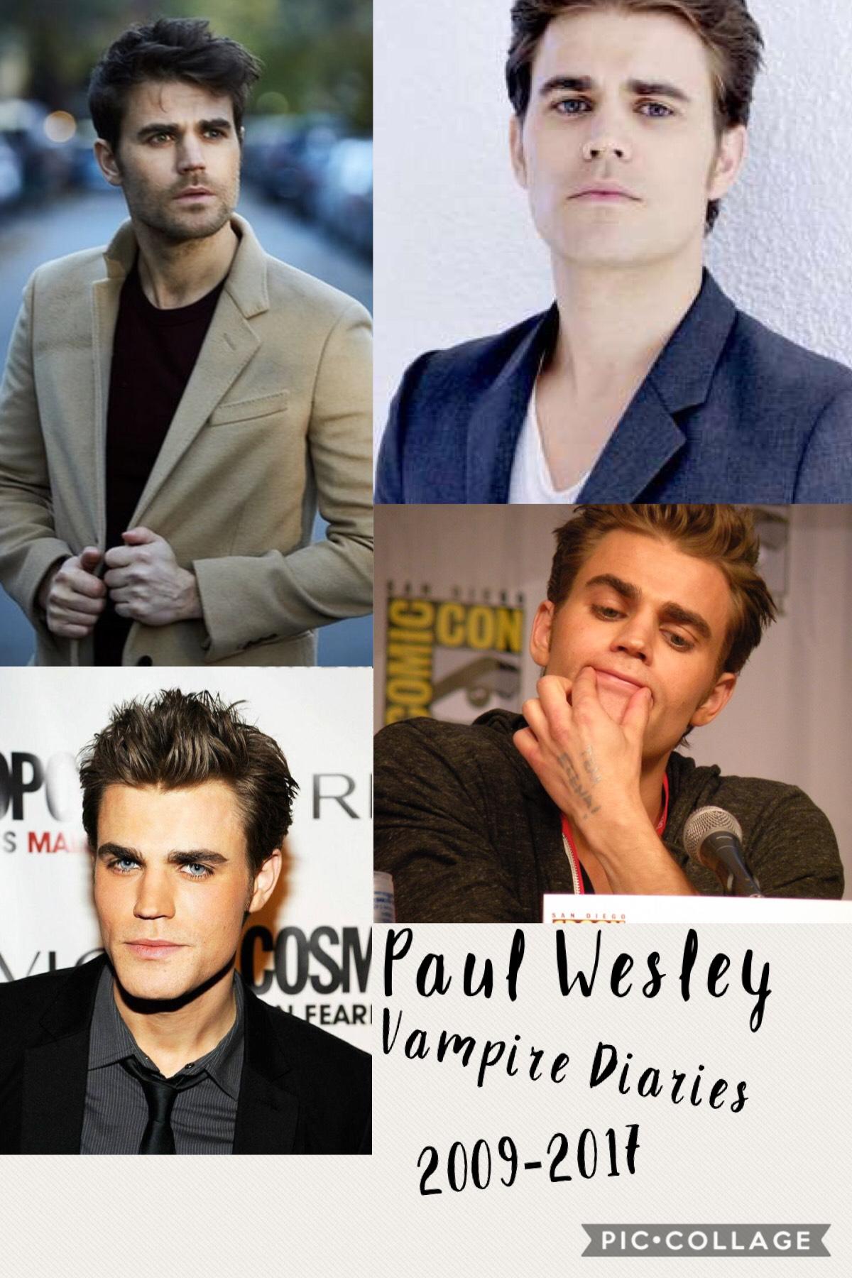 I’m watching this show now! It is so good!!! Paul Wesley is so cute!! He is my celebrity crush!!♥️♥️