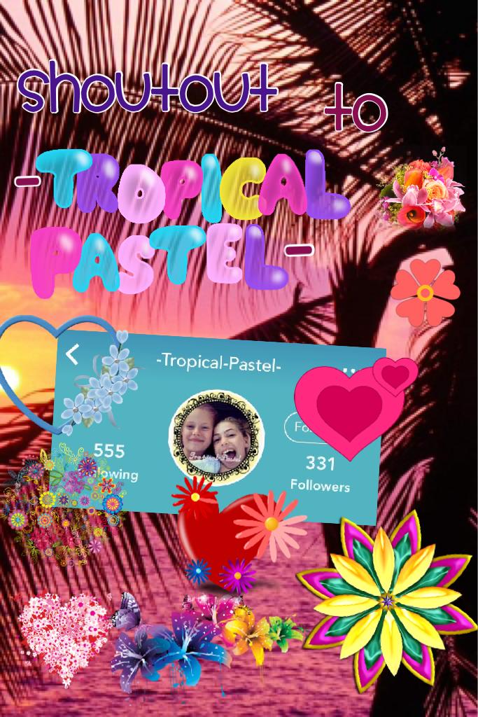 I know i keep giving -Tropical_Pastel- and SimlyMillie shoutouts but they deserve more shoutouts they are my favorite set of twins ever they are so sweet!!! 😘💕👌💞