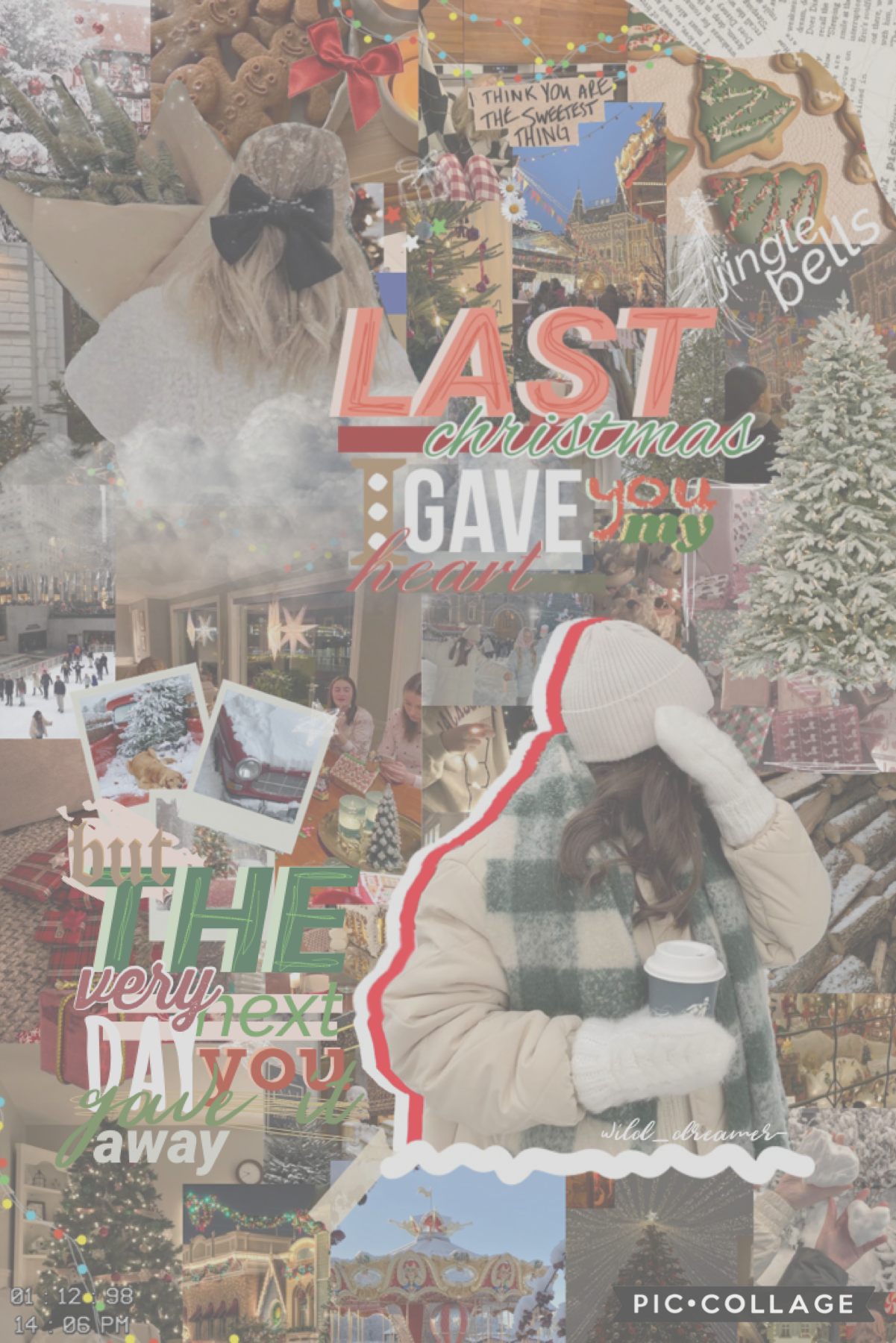 3/12/22 • hey, i thought i would try to try a different style of collage i hope you like! ahhhh only twenty two days until christmas i can’t wait! school is nearly finished, and since i live in aussie the summer holidays are nearly here!! how is everyone 