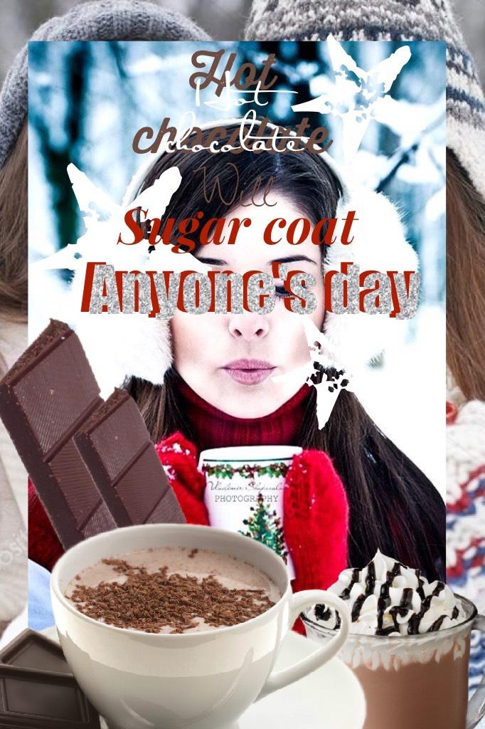 Tap here

I don't really like chocolate but hope you like this collage!!😁