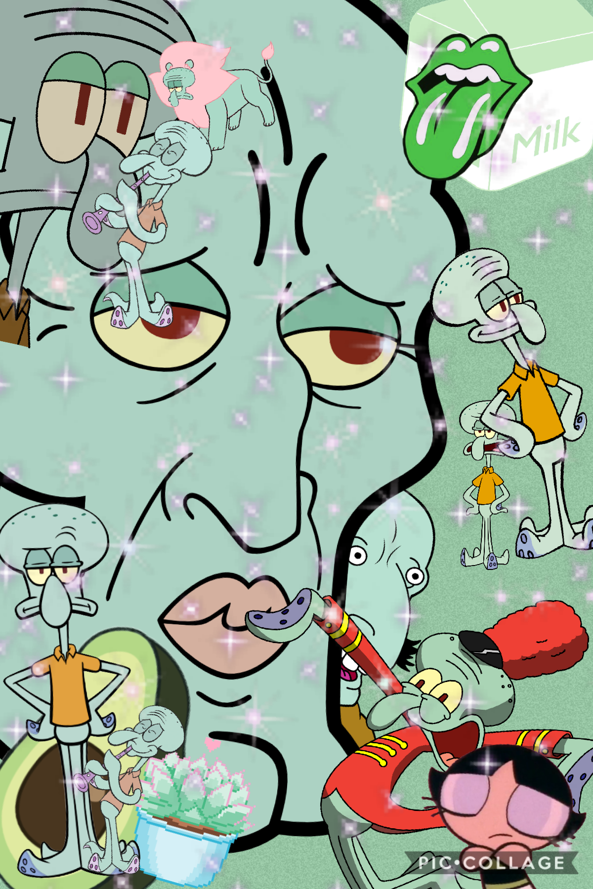 Squidward in all of his glory 