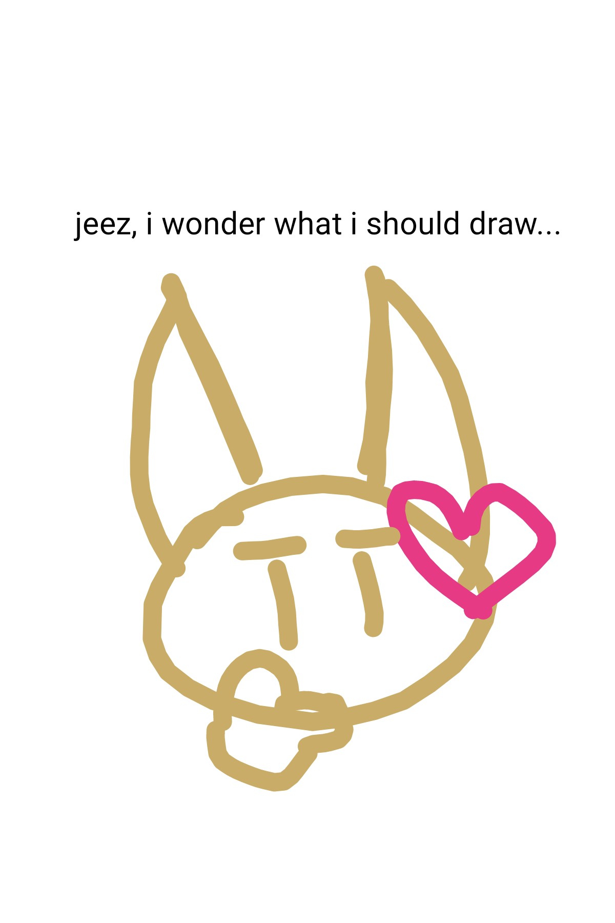 What to draw...