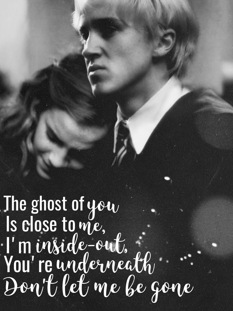 Dramione ❤❤
Goner by twenty øne piløts
The last of my Draco Malfoy and tøp edits for now... I'm thinking Olicity or WestAllen next.
❤-musictomyears21
