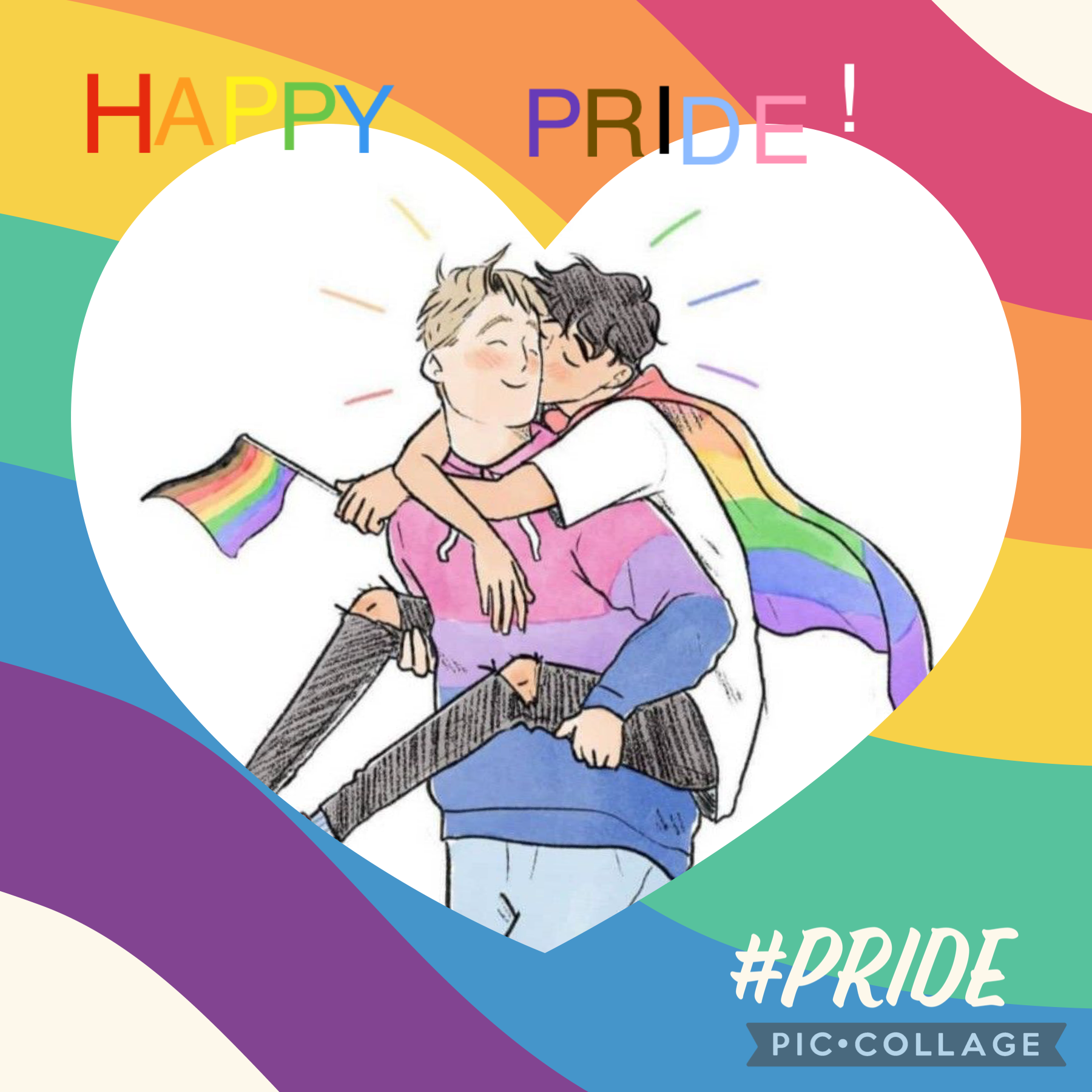 Happy Pride Month to all my fellow LGBTQIA+ community members! This is your month and I am proud of you! 🏳️‍🌈🏳️‍🌈🏳️‍🌈🏳️‍🌈🏳️‍🌈