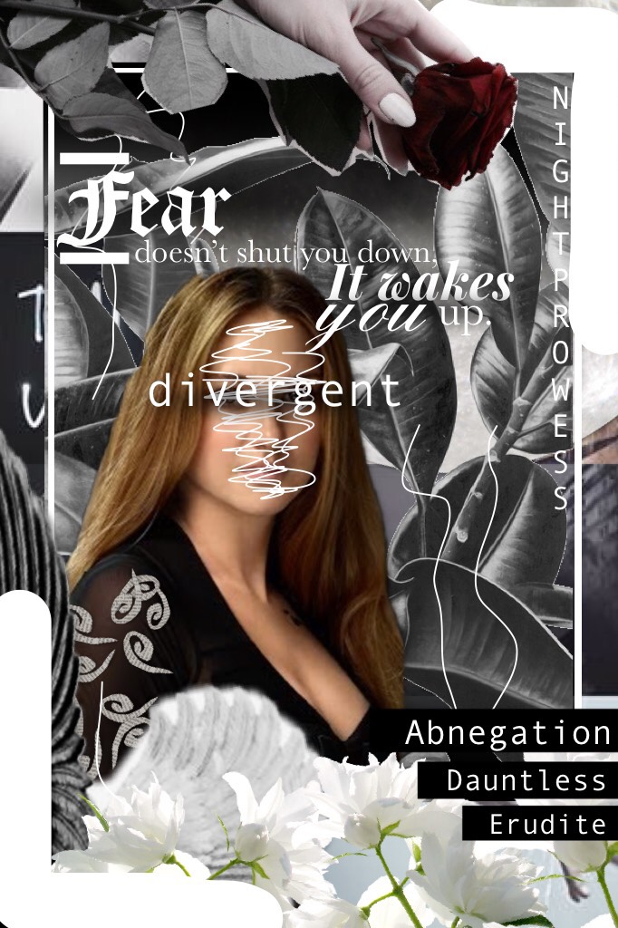 ☁️Tap☁️
This took me about a hour😂 Ugh I feel sick, that’s nice. Going to be in the car for a while, so chat? 
QOTD- If you seen/read Divergent what factor are you? If you are Divergent, what factor are you closest to?
AOTD- Divergent; Dauntless