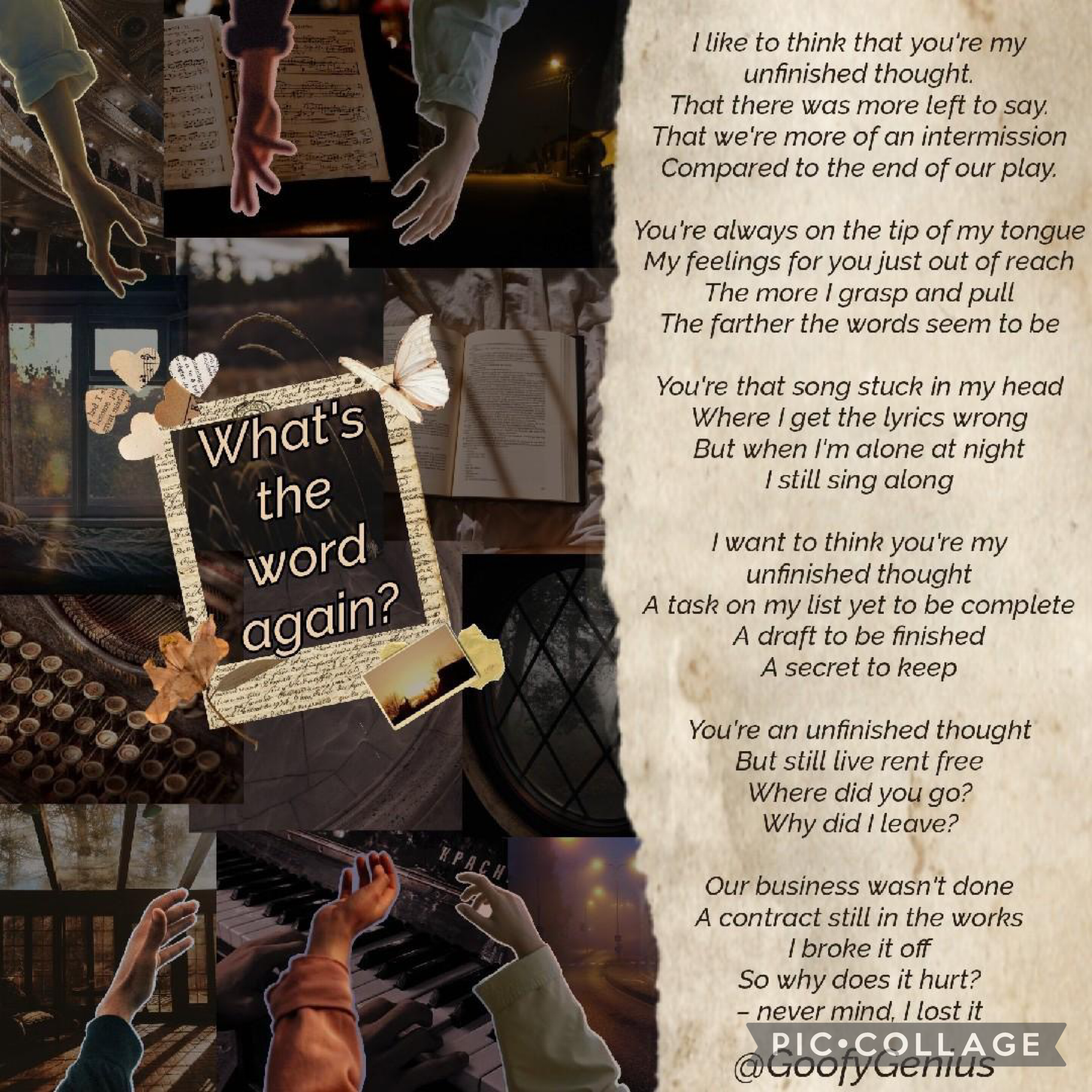 📦 Tap Here 📦 [part 2]
Here is the poem I’ve been working on >:)) Anouk did a wonderful job with the colors, the placement of the arms ahh. Check out @CreatingPoetry for her poem !! 