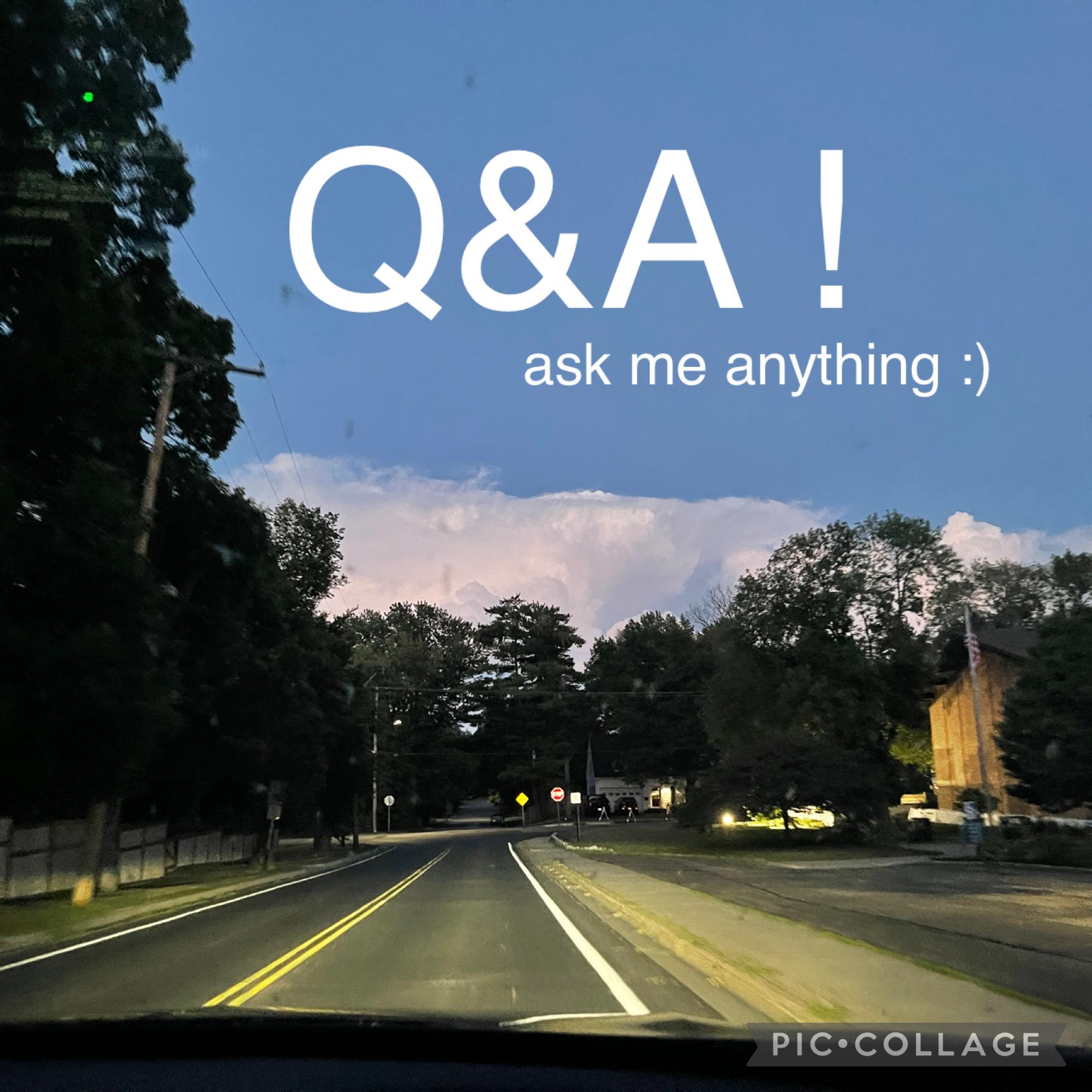 I have a few wips and stuff but I don’t feel like finishing them 😫 plus I’ve kinda been enjoying my life and unplugging :) till then, ask me some questions ! 