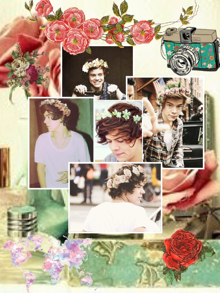 Flower Crown Harry