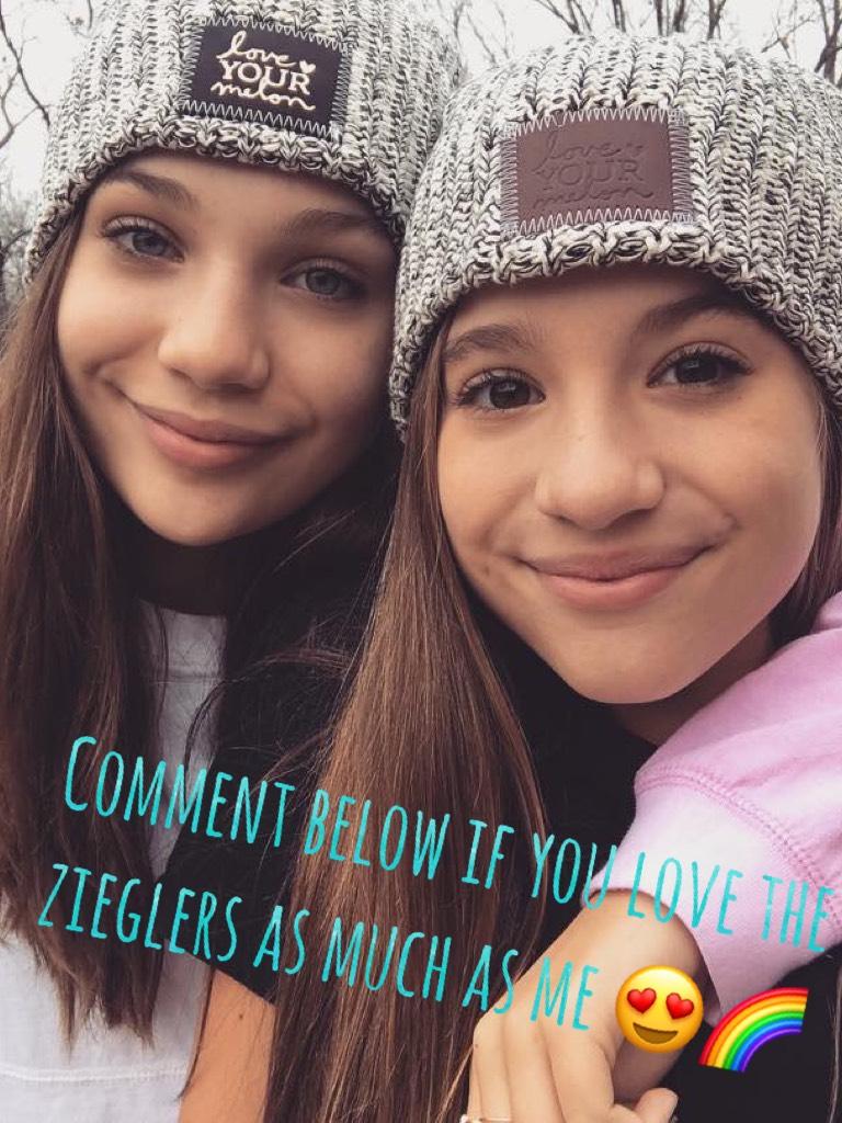 Comment below if you love the zieglers as much as me 😍🌈