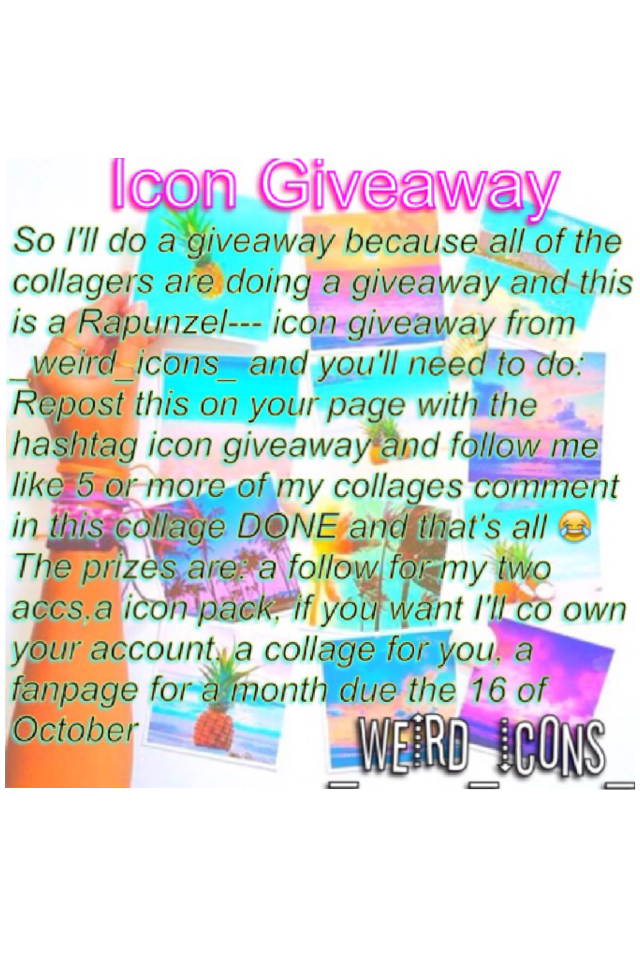 #icon giveaway 