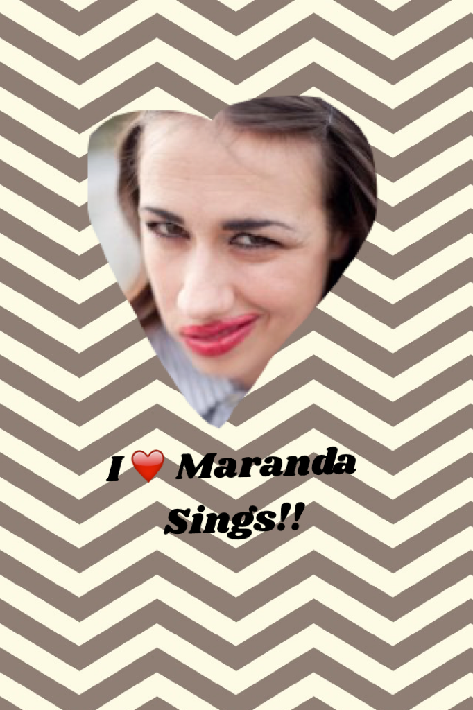 I ❤️ Maranda Sings!!
She rocks🤘🏻