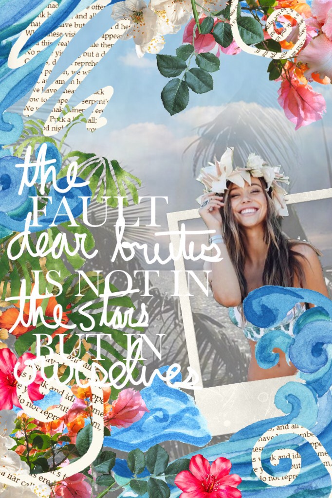Tap
Wow what a beachy collage😅😬
Andddd prepare for some more Shakespeare quotes cuz guess who’s reading Julius Caesar😂
QOTD: What continent do you live on?
AOTD: North America
