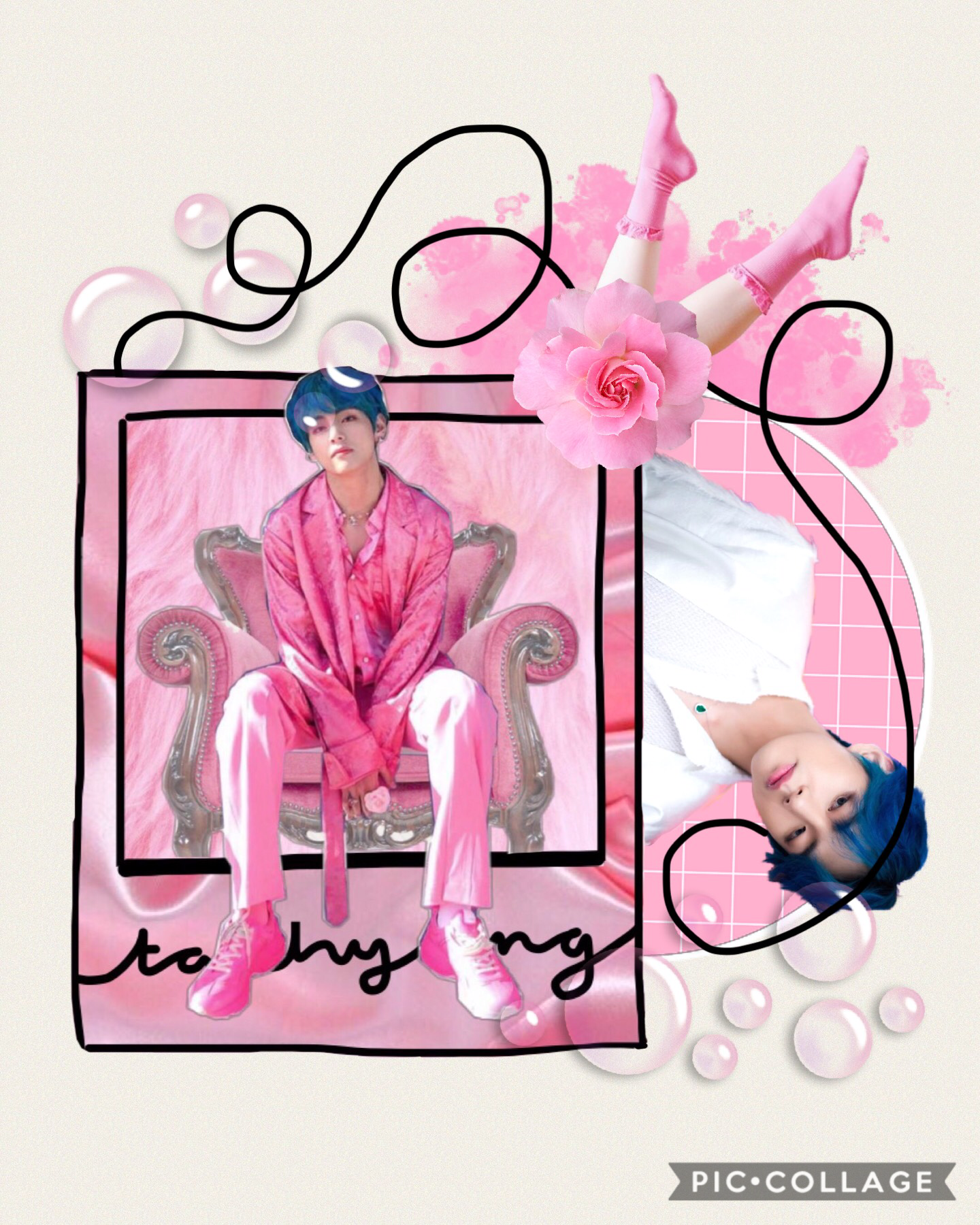 Heellooooo (tap)

Have another Tae-Tae edit (do not question the random pink socked legs)

👇🏻 Any music recommendations? 👇🏻