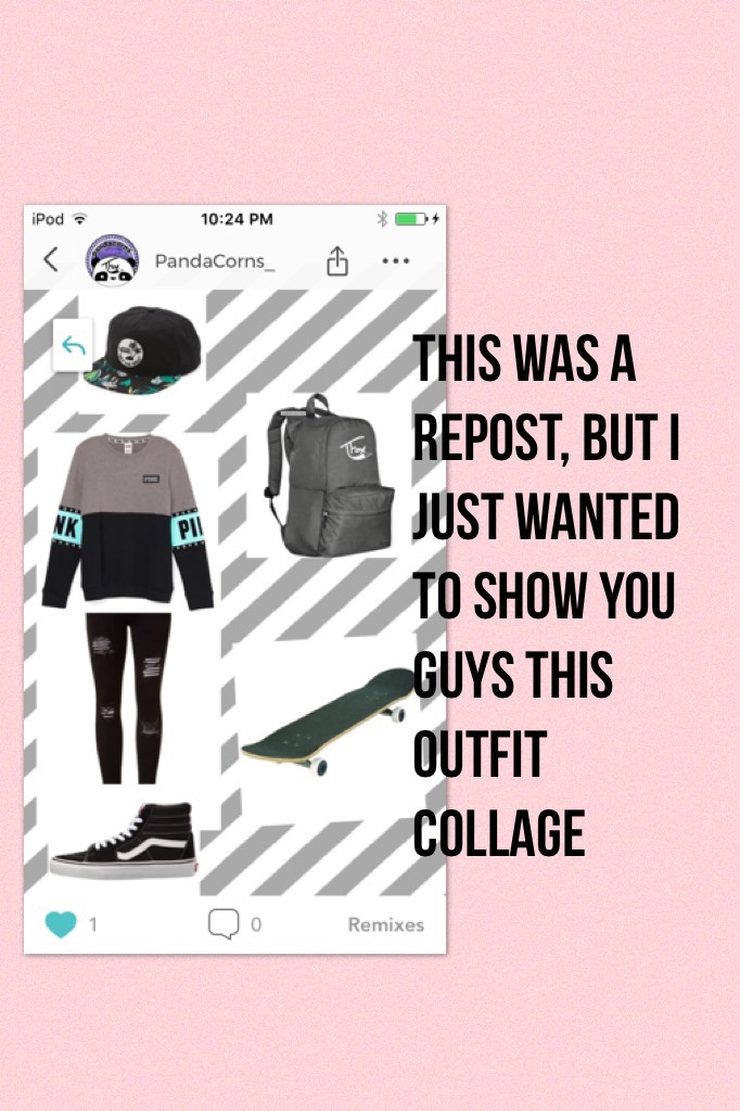 This was a repost, but i just wanted to show you guys this outfit collage 