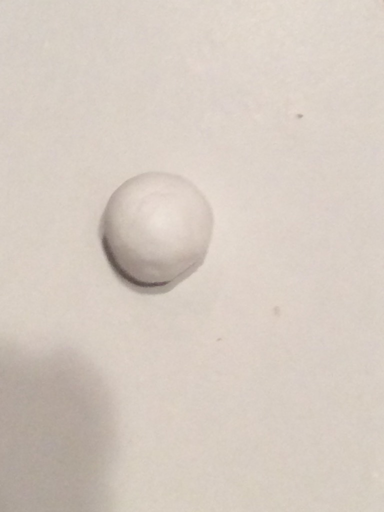 Soap ball, a ball of frustrations, a ball of pain, I made him today