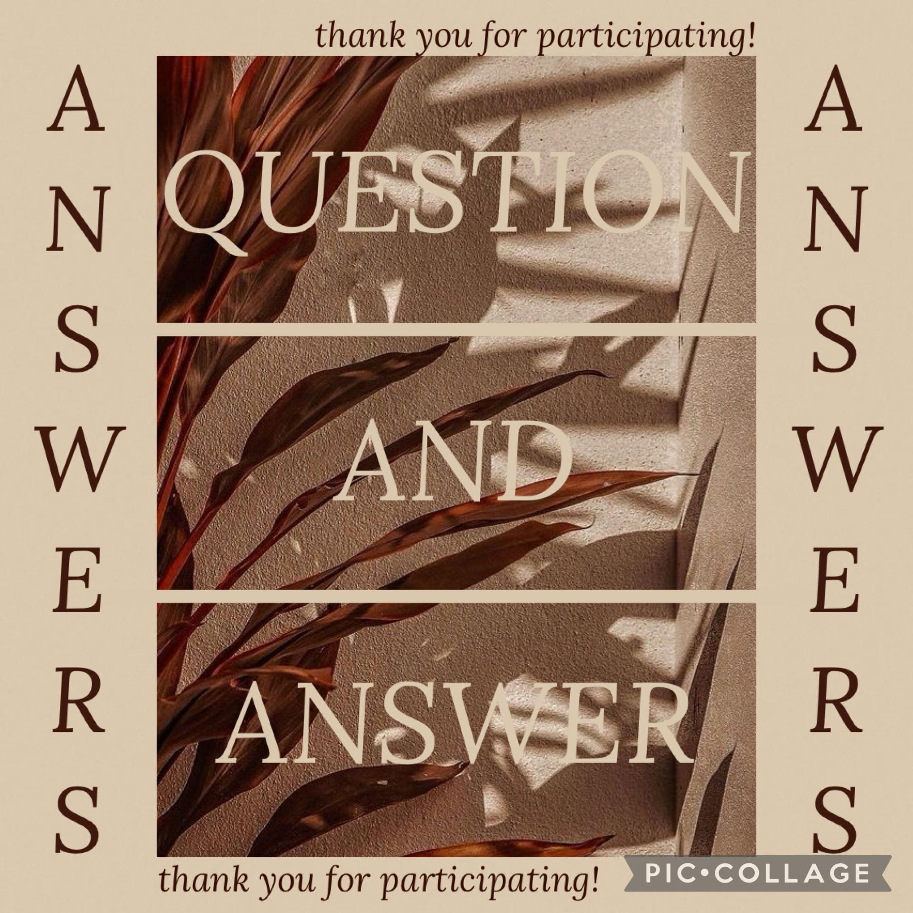 11/25/23 | Answers are in the remixes! Thank you for asking, I always love me a good q&a! Hoped you learned a little more about me. And I can’t believe this  would mark 5 years of this account. 