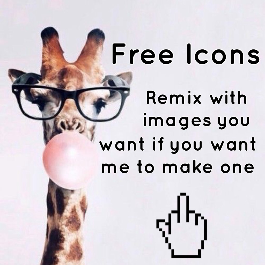 Free Icons-Remix if you want one