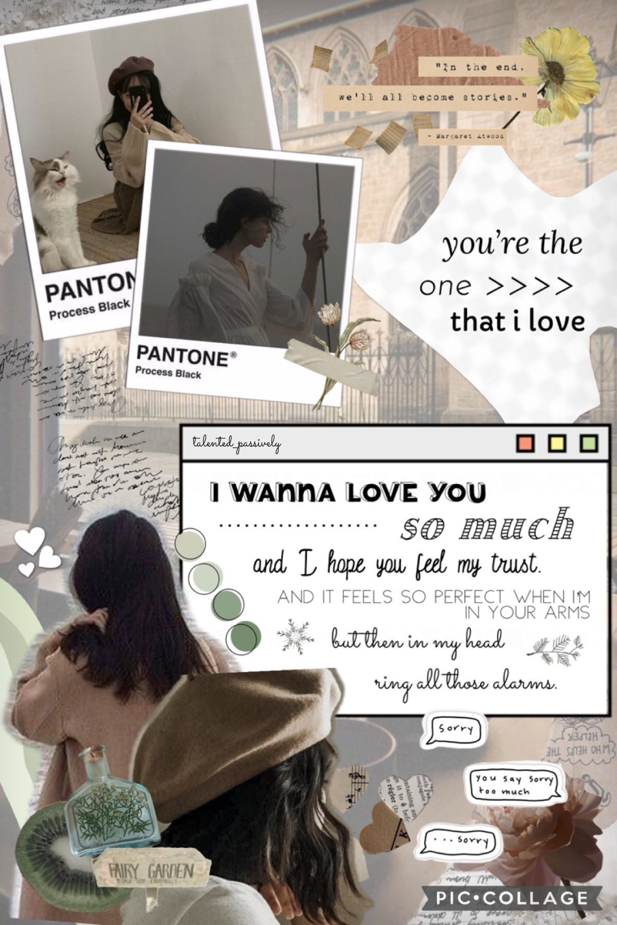 📗 30/3/23 (tap) 📗
heyyy how’s the weather over there? the words in this collage are mine, inspired by my own love experiences 😔 qotd: current mood?