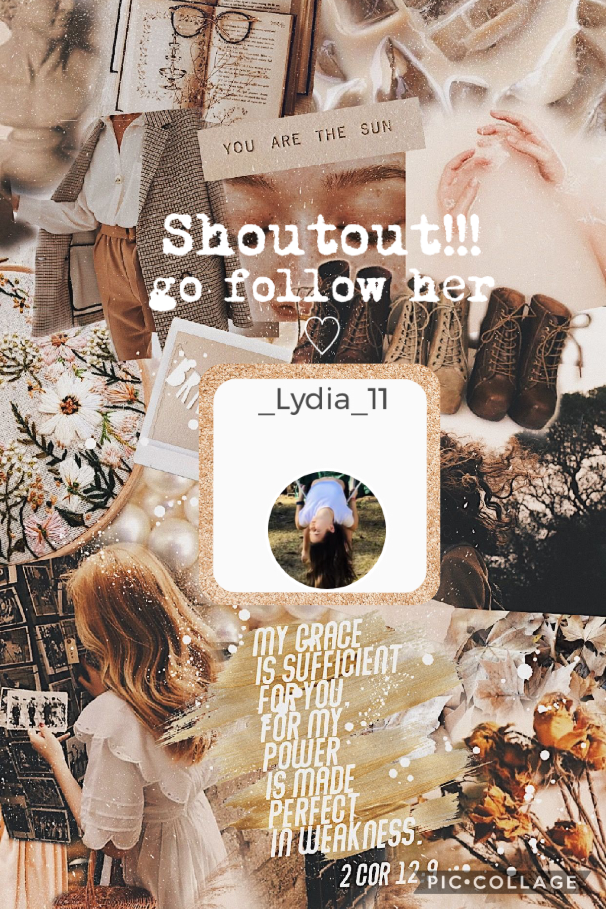 Go follow _Lydia_11! She makes great collages 💛