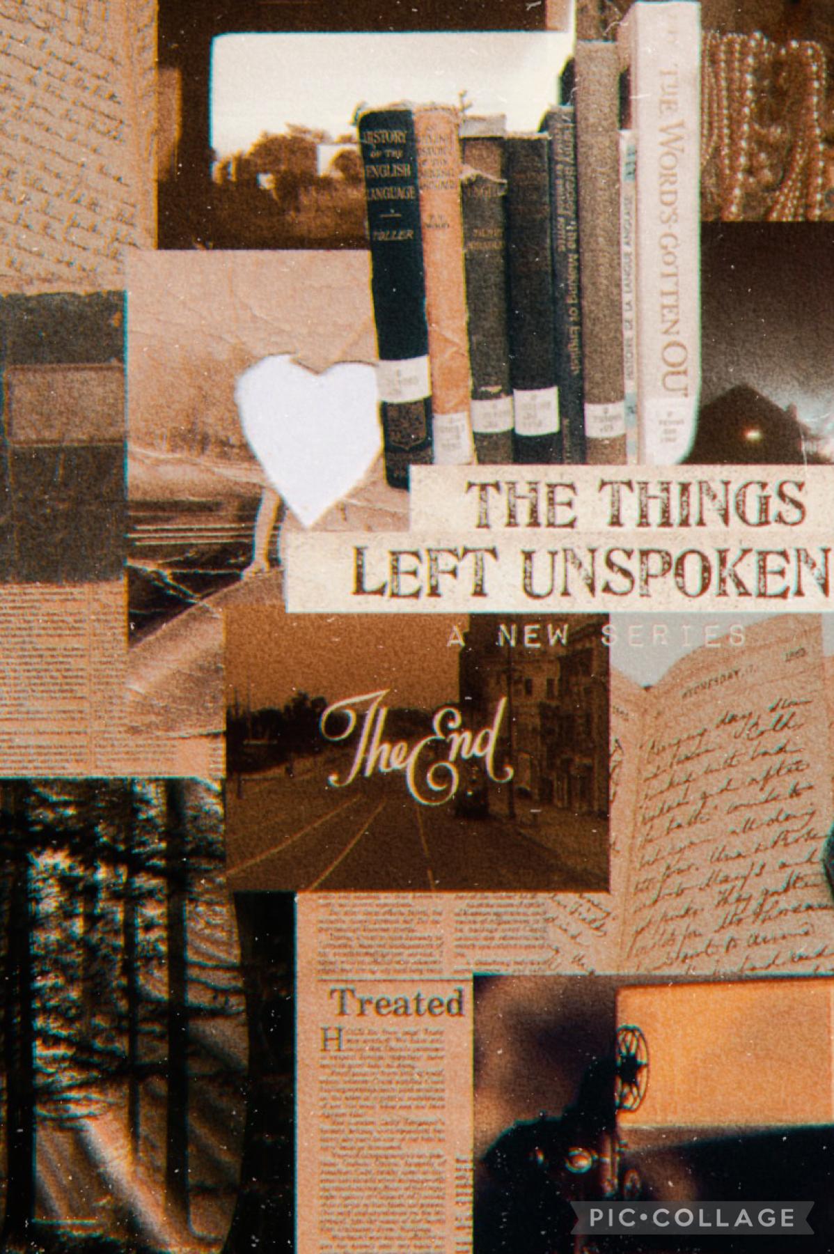 🤍📜📽🎞new series🎞📽🤍
Welcome to the beginning of a new series! “The things left unspoken” is a series based off of my ideas of Found in the attic, which was a series that was what it sounded like, Items found in the attic, each item would tell a story( like 