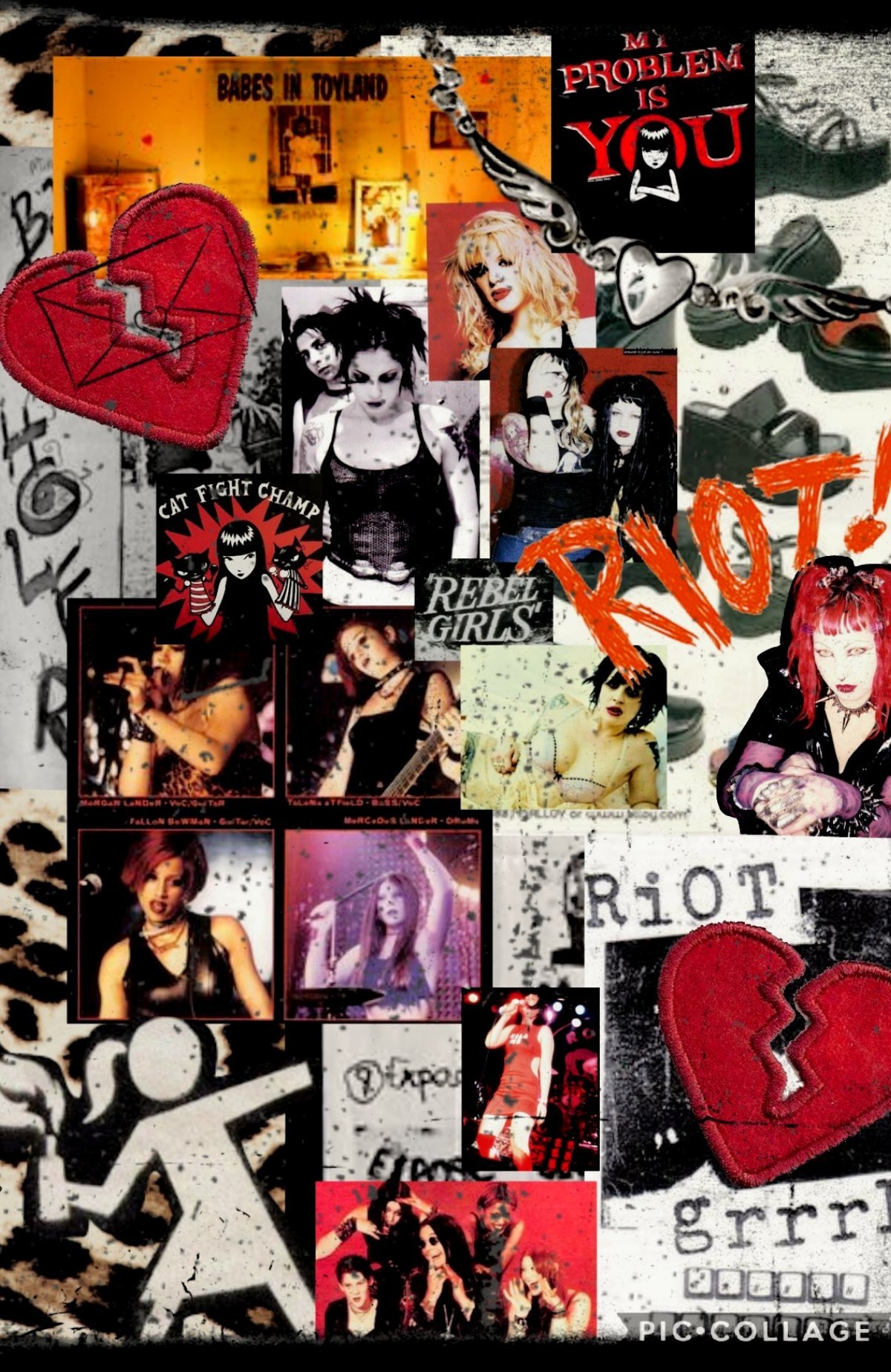 5 ♪ 25 ♪ 2022 ✂ i have been sooo inactive, so srry abt abt that !! im finally done with exams, and officially out of school woohoo!!! heres a women in rock (metal, subcultures, blahblah) appreciation collage collage=-) - mxlanie