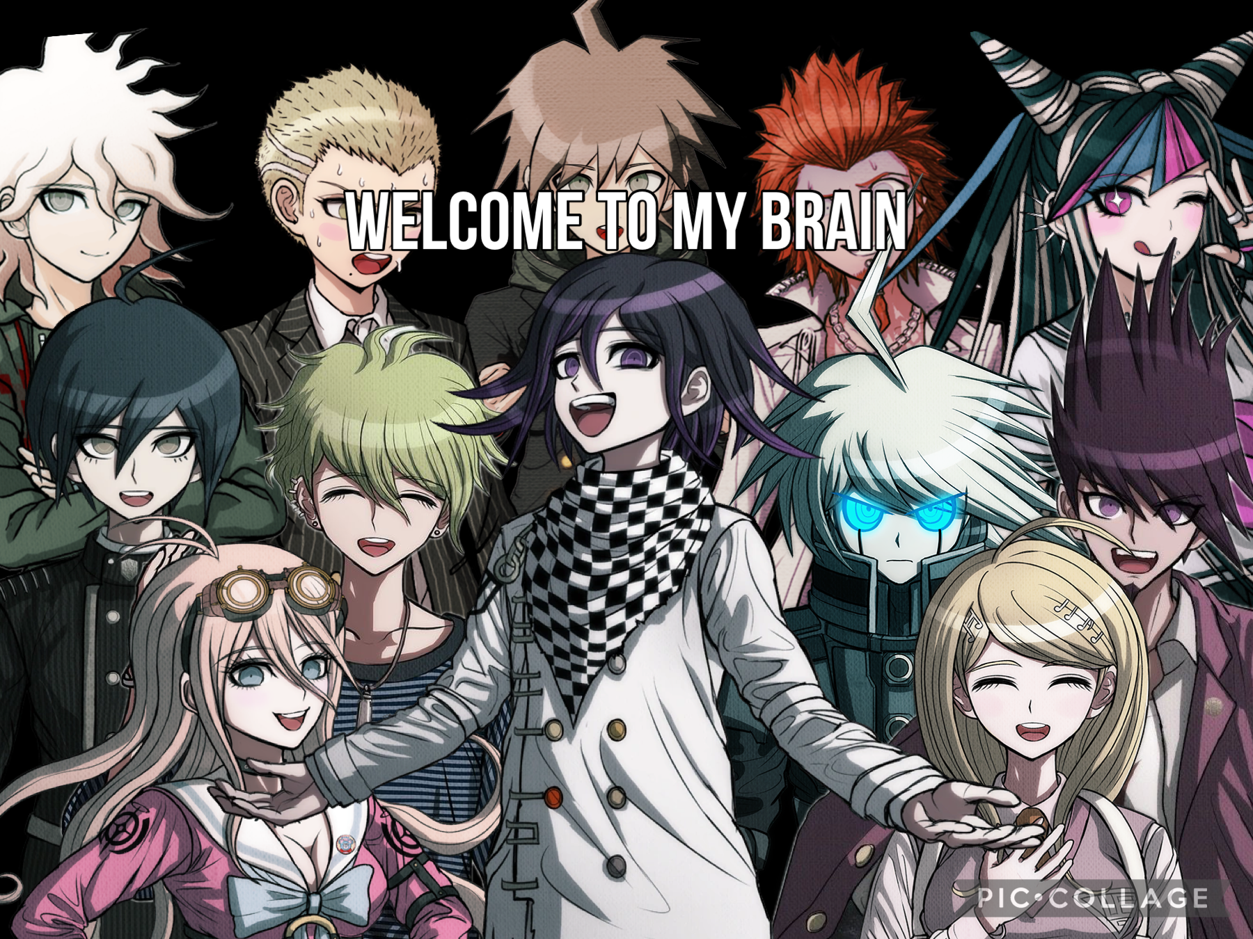 Welcome to my brain, literally full of Danganronpa Characters. Amazing. And yes, these are all my fav characters because why not *I’m missing 2 others but not including them*