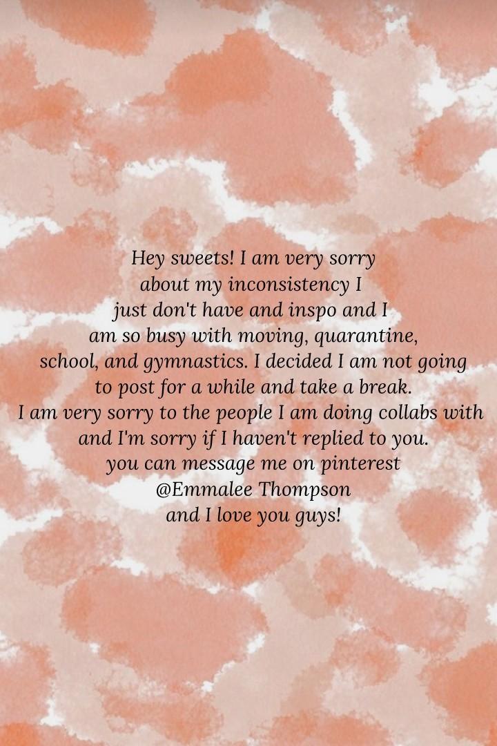 I sorry 😞
