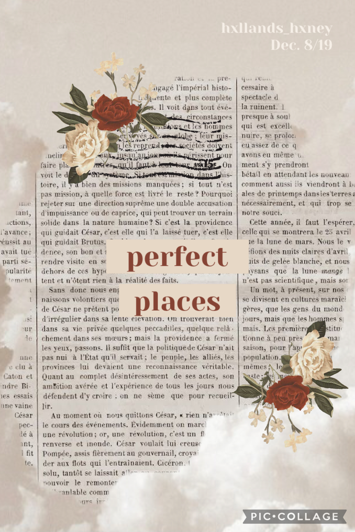 Go read perfect places on AO3 and Wattpad @hxllands_hxney!