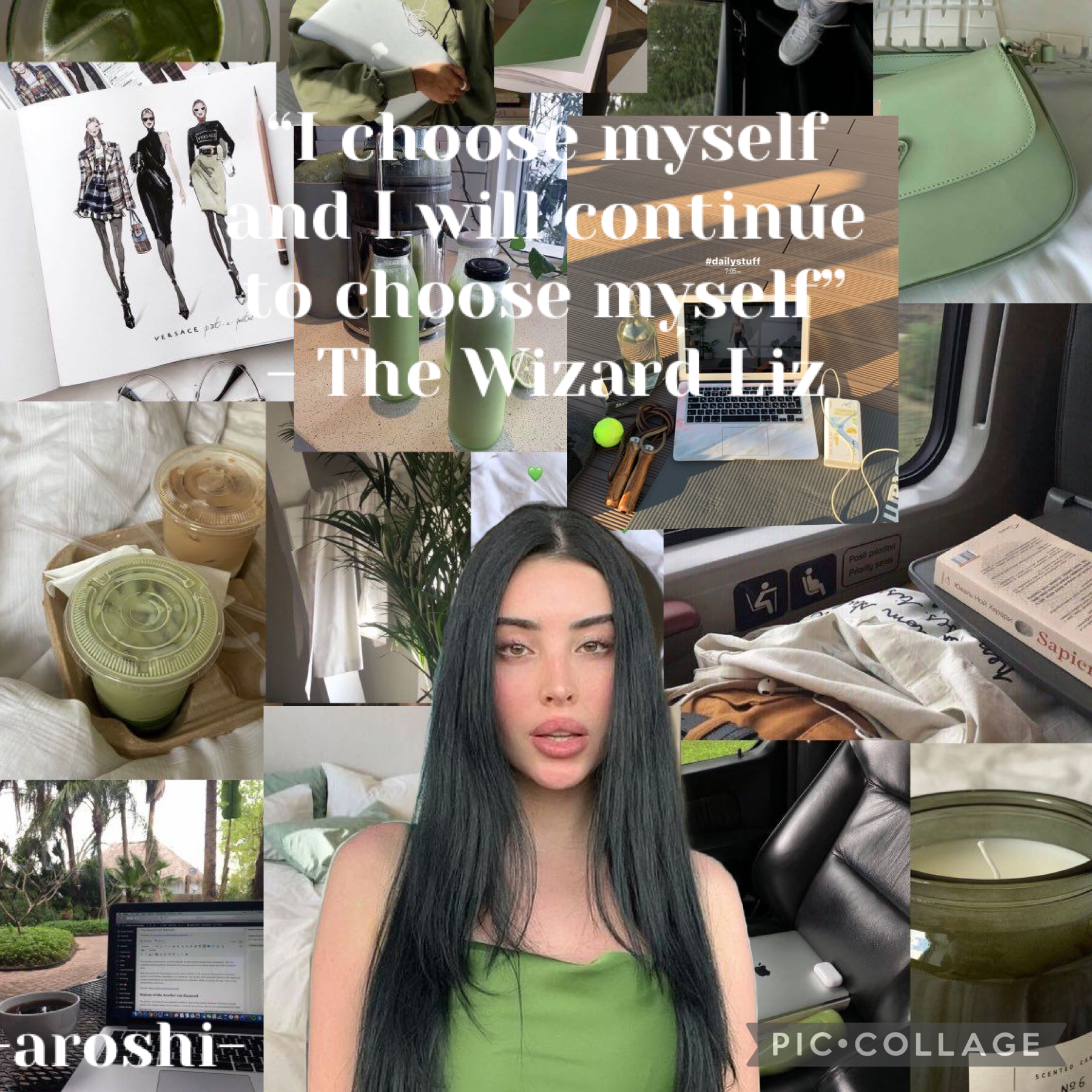 💶 Oct 1 23 💶
I had to dedicate this collage to my favourite YouTube and therapist THE WIZARD LIZ. make sure to watch her! Iykyk.. 