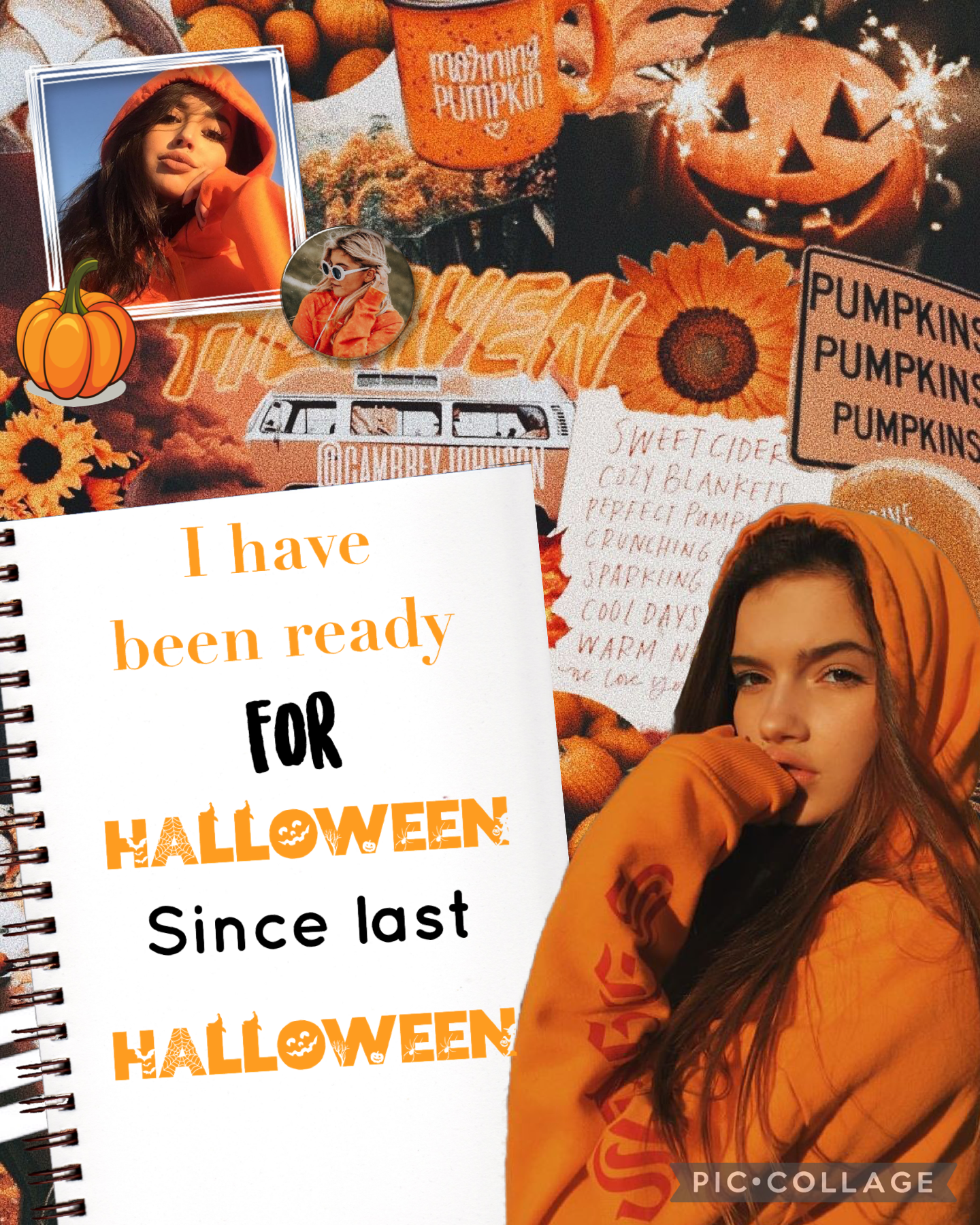 🧡 Oct 23 2021 🧡

Made this collage for -a-n-g-e-l- 's halloween contest! It’s been a while since I made one :> I gave my best! Feedback in the comments pls! :)