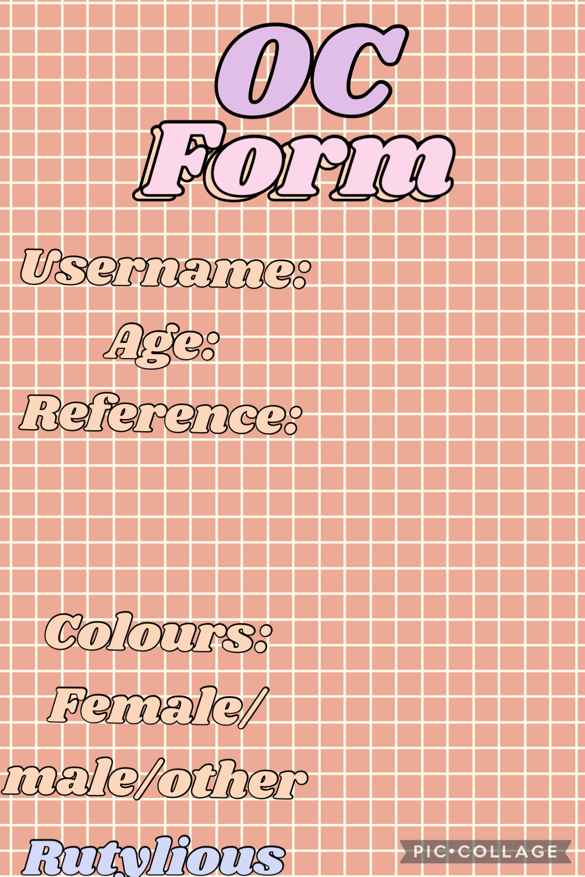 OC form