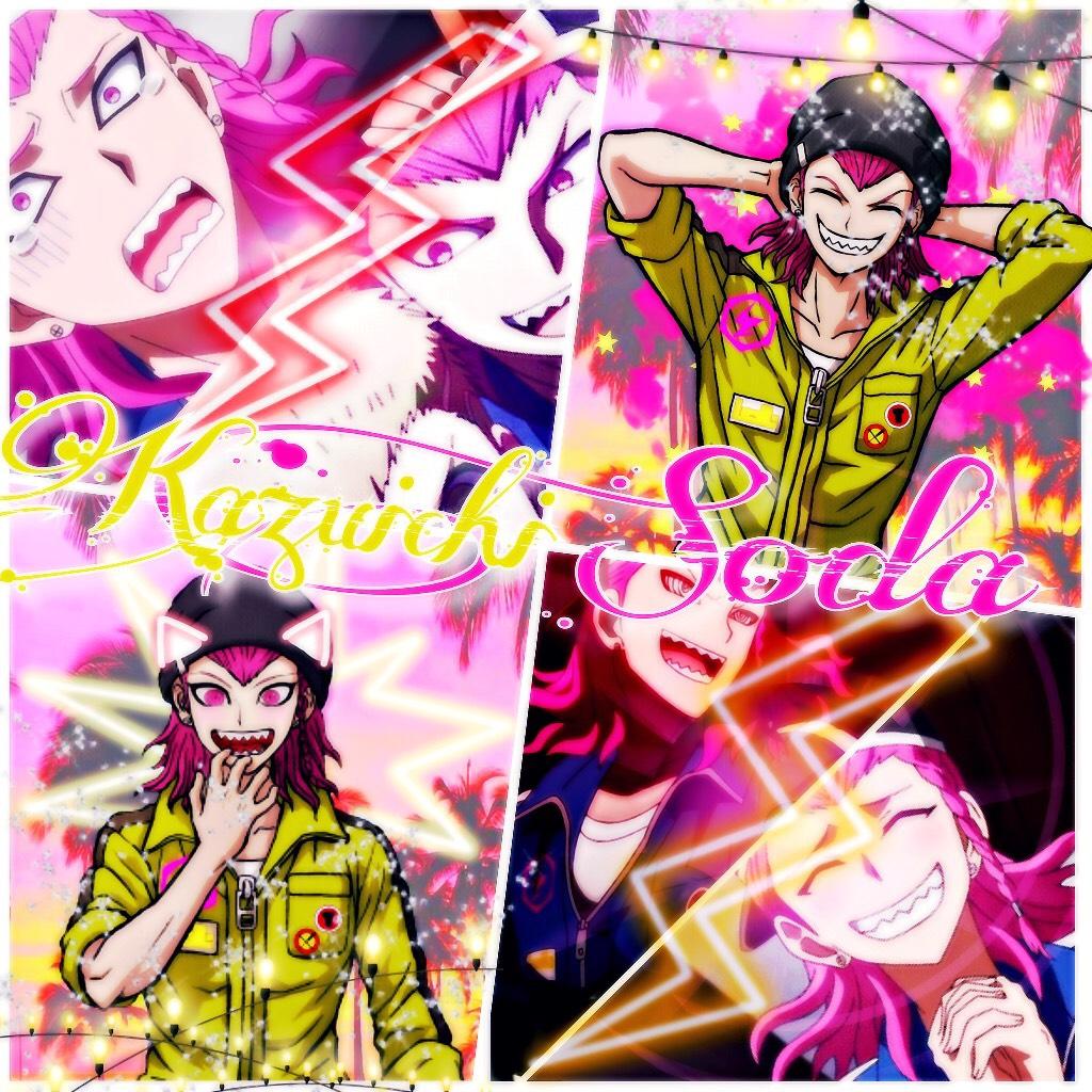 HAVE A TOLD YOU HOW MUCH I LOVE THE MAN  KAZUICHI SODA 💖😍😂👏🏻

///side now I'm sorry once again my time management isn't the best currently so my inactiveness os everywhere, also I think I might "retire" on my 5 anniversary in January next year 
