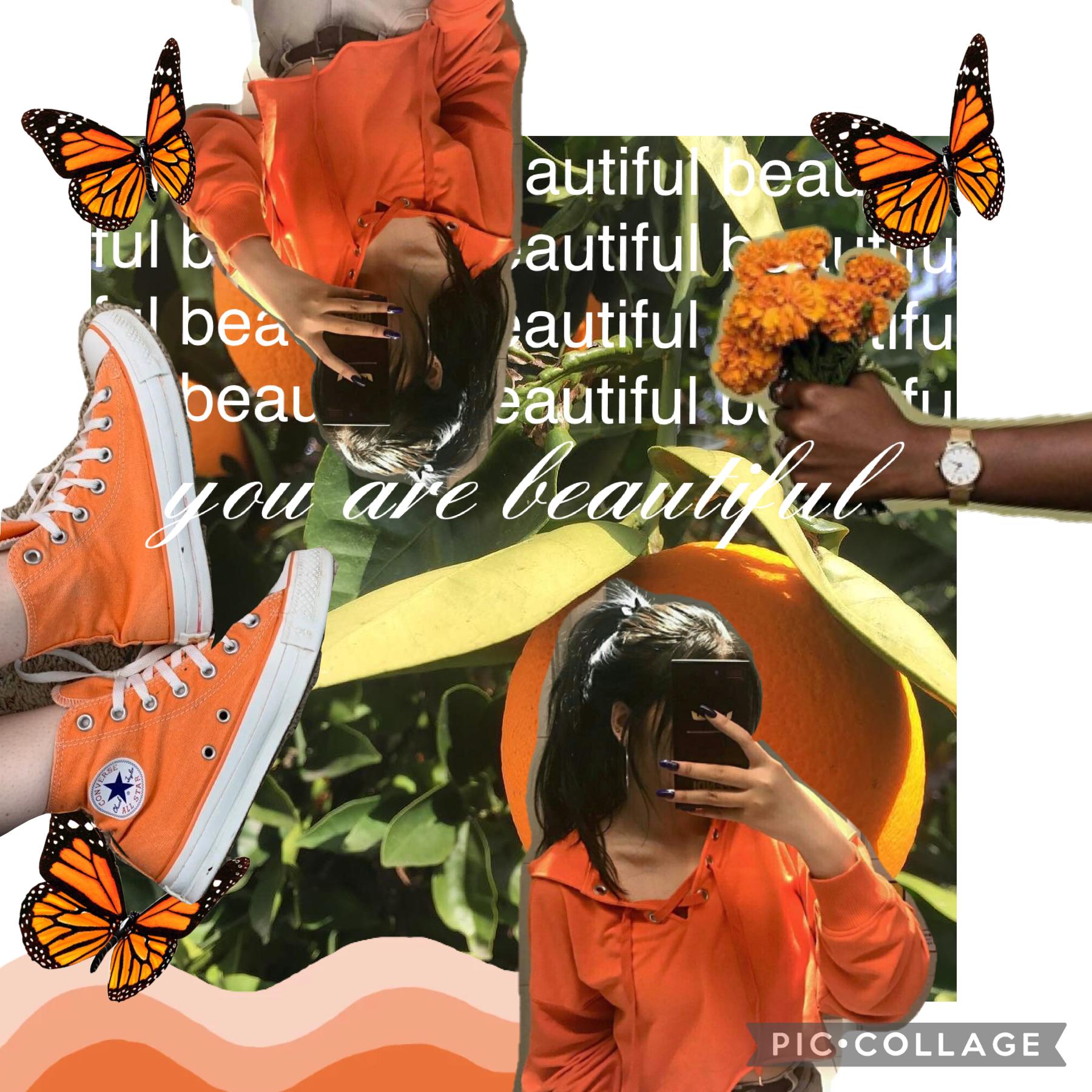 🍊4/17/22🍊
Orange 🧡 If you guys know the colors of the rainbow (which you should, I am concerned of you don’t) tomorrow is yellow. Remember you are beautiful!