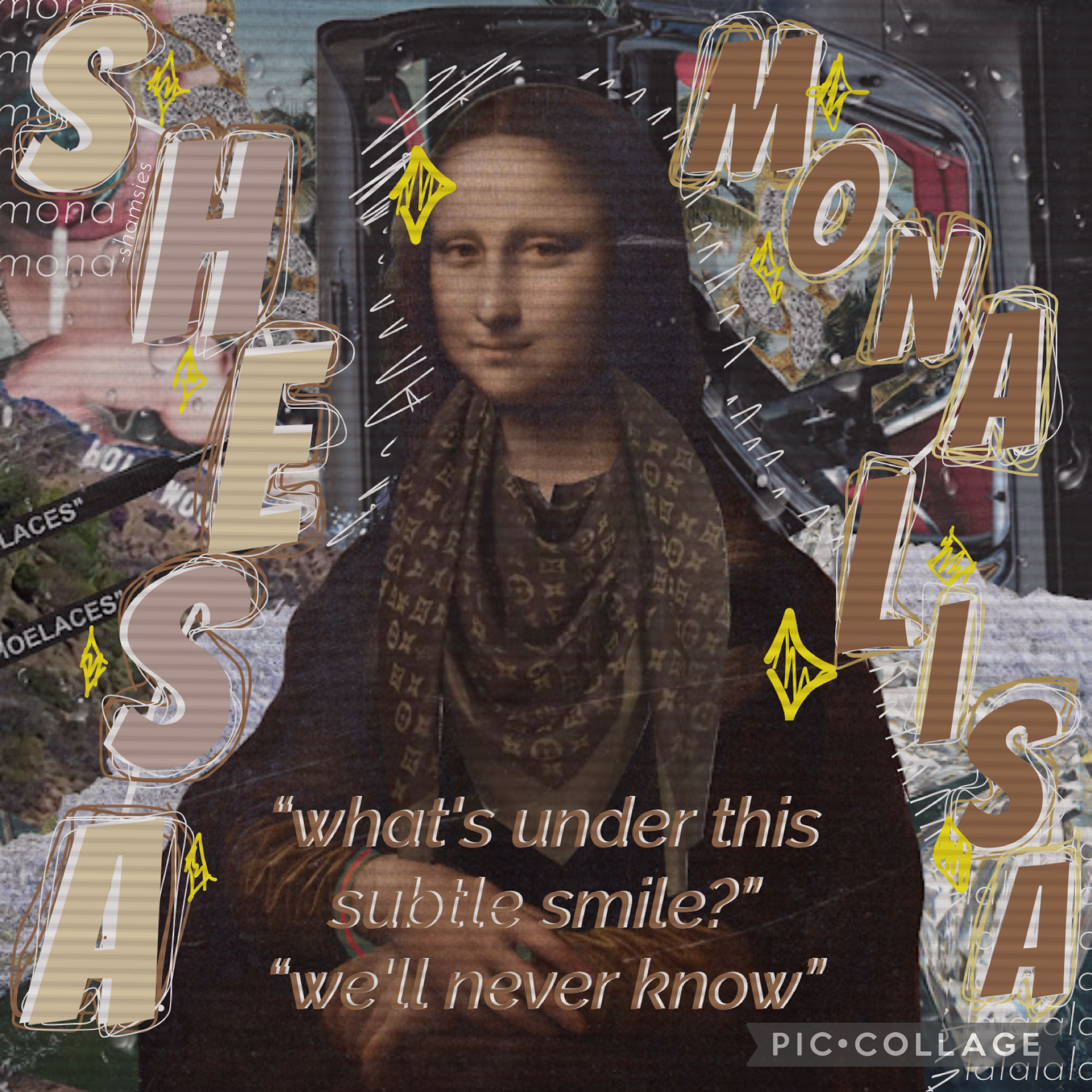 i belive in: josefin supremecy🧎🏻‍♀️
monalisa - VALNTN, tray haggerty, & peter fenn
ayyyy another post :DD
i don’t know if i like or hate this one 🤔 oh well :))
