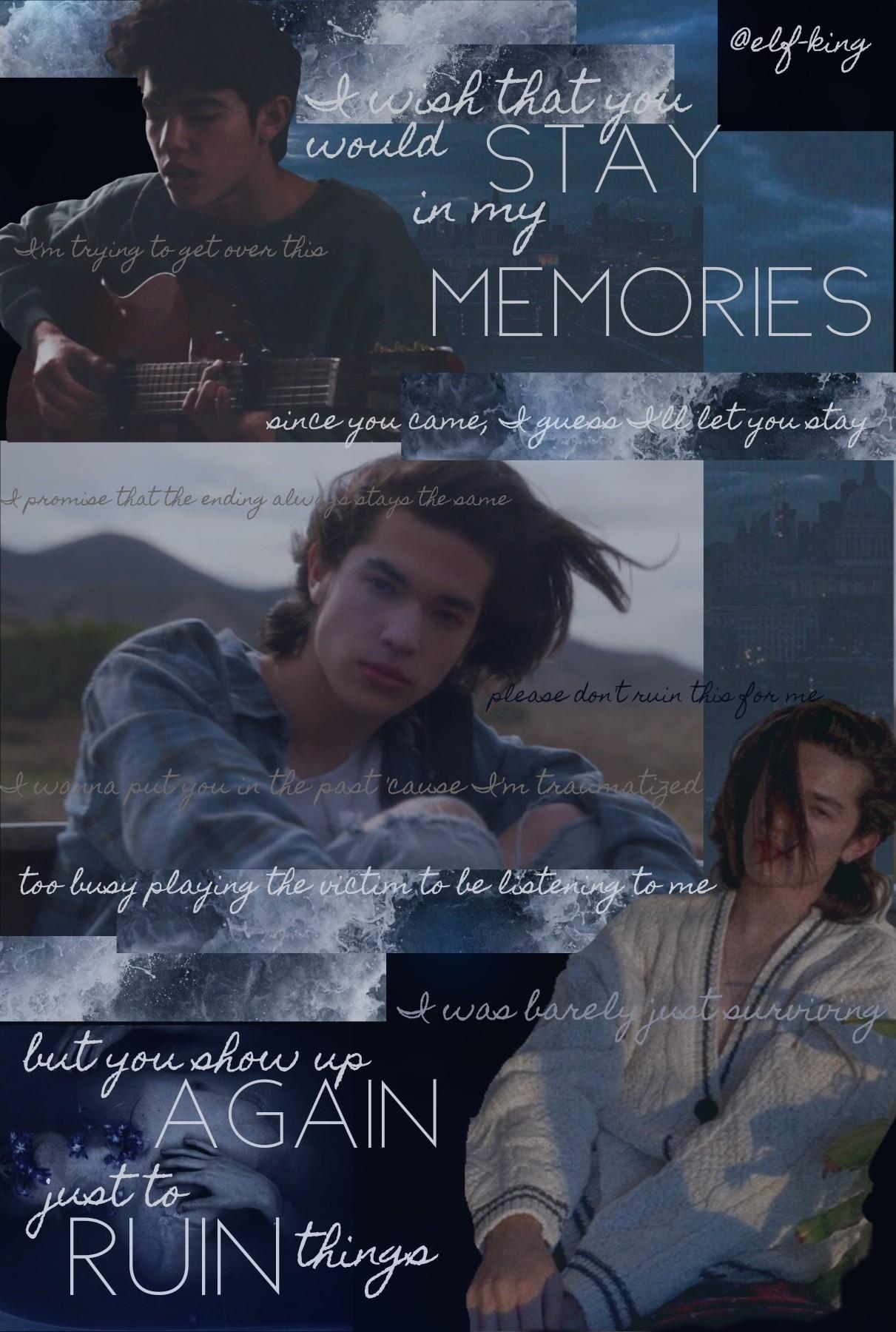 turns out I'm never done making Conan Gray collages, so here's another one!
this was inspired by his song memories, that describes my relationship with way too many people at this point in my life. have an awesome Wednesday!💕
