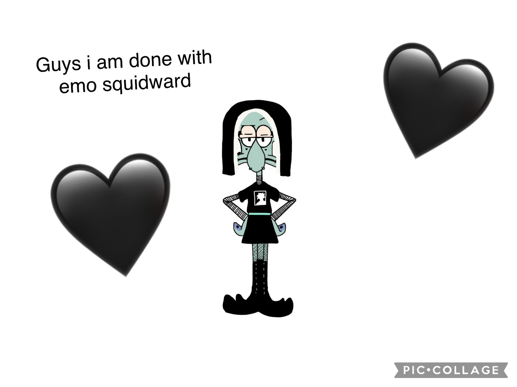 I’m in love with an emo squidward an emo squidward 