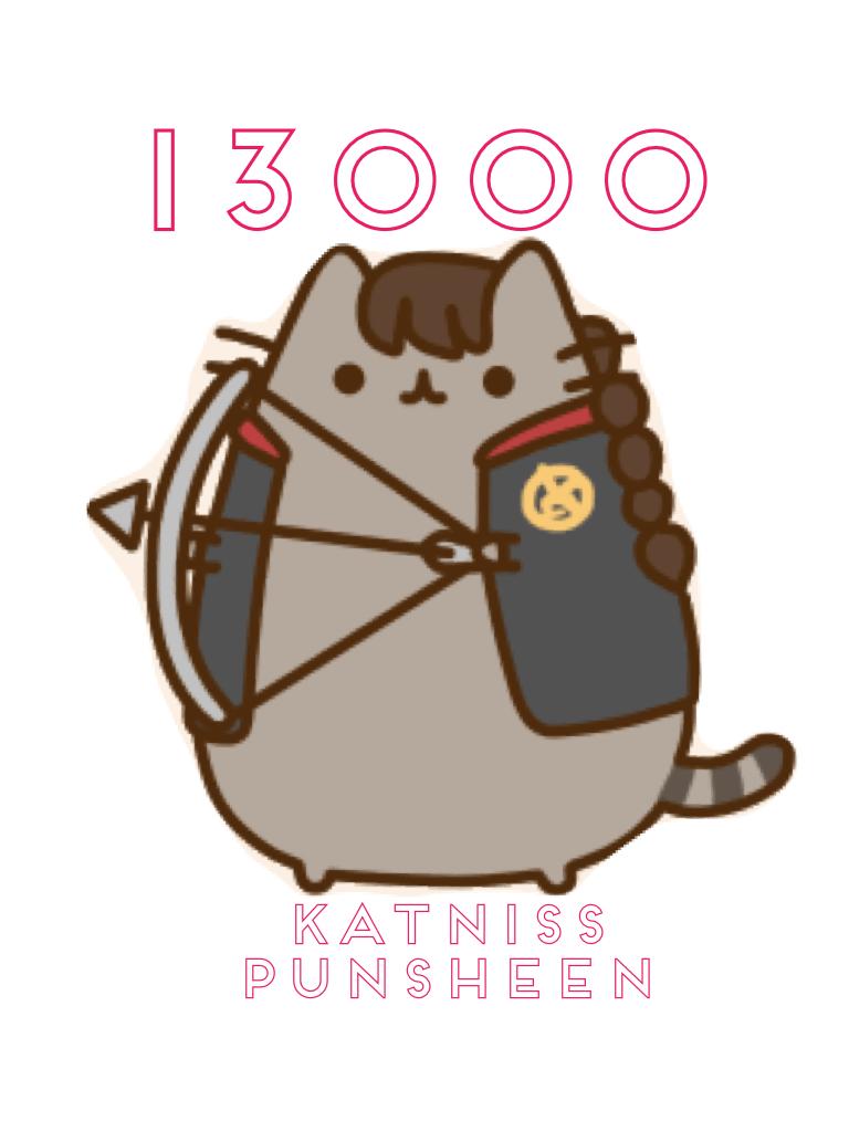 Ty guys so much for 13000 followers!!!😭🙀😺