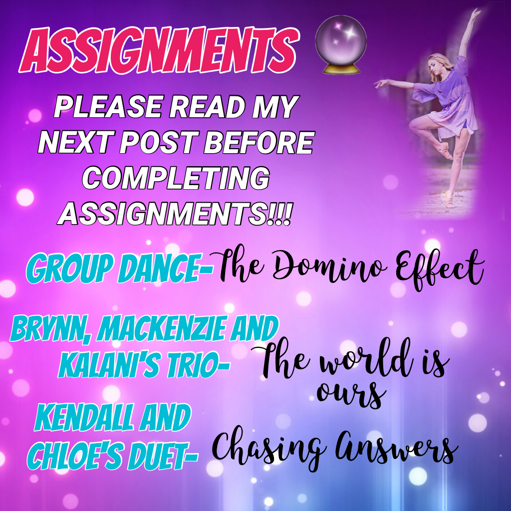 Week 7 Assignments💜👑🙌🏼