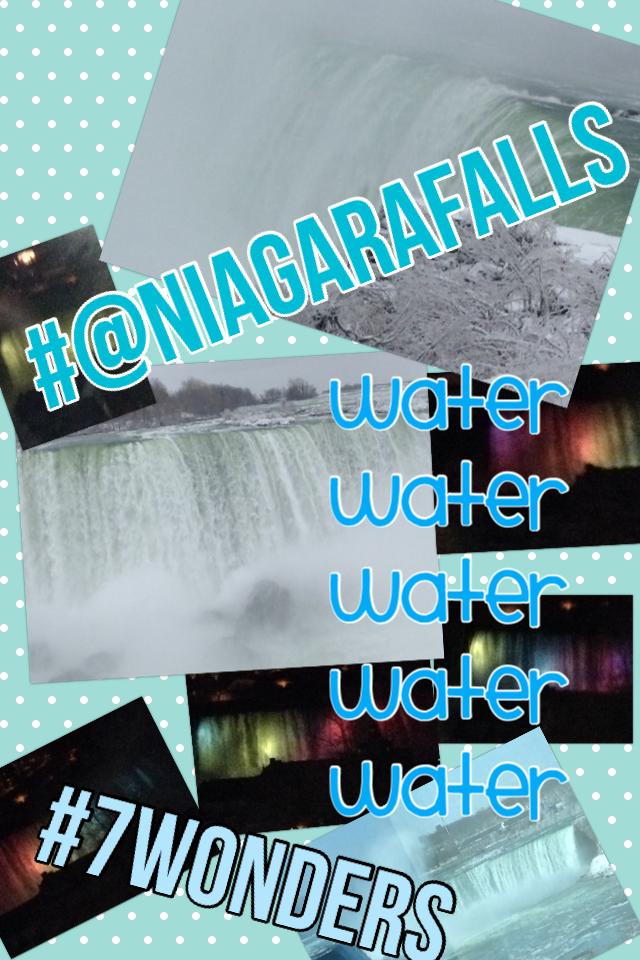 Niagara Falls! I am so wet!